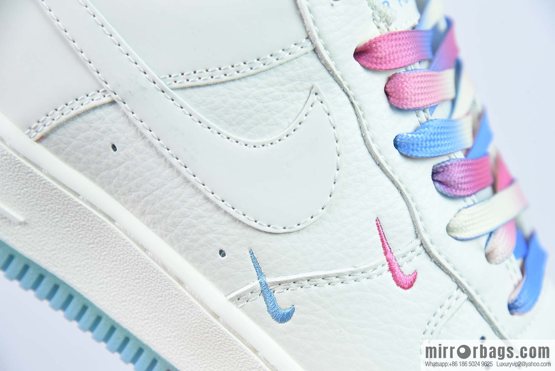 Nk Air Force 1 '07 Low Rice Pink Blue, Miami City Limited, Air Force No. 1 Low Top Casual Board Shoes, Item Number: KU0902-112