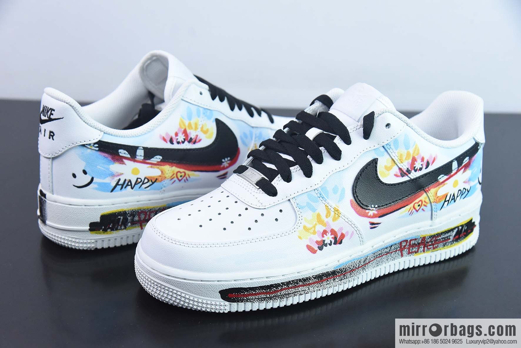 Air Force 1 '07 Low Air Force, old graffiti, custom color scheme low-top sneakers printed Item number: CW2288 111