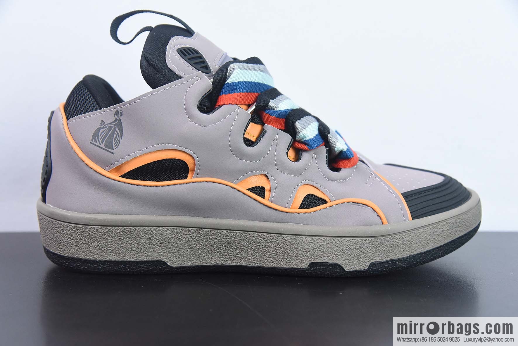 LANVIN CURB popular single product, Langfan three generations, the latest catwalk CURB series casual sneakers