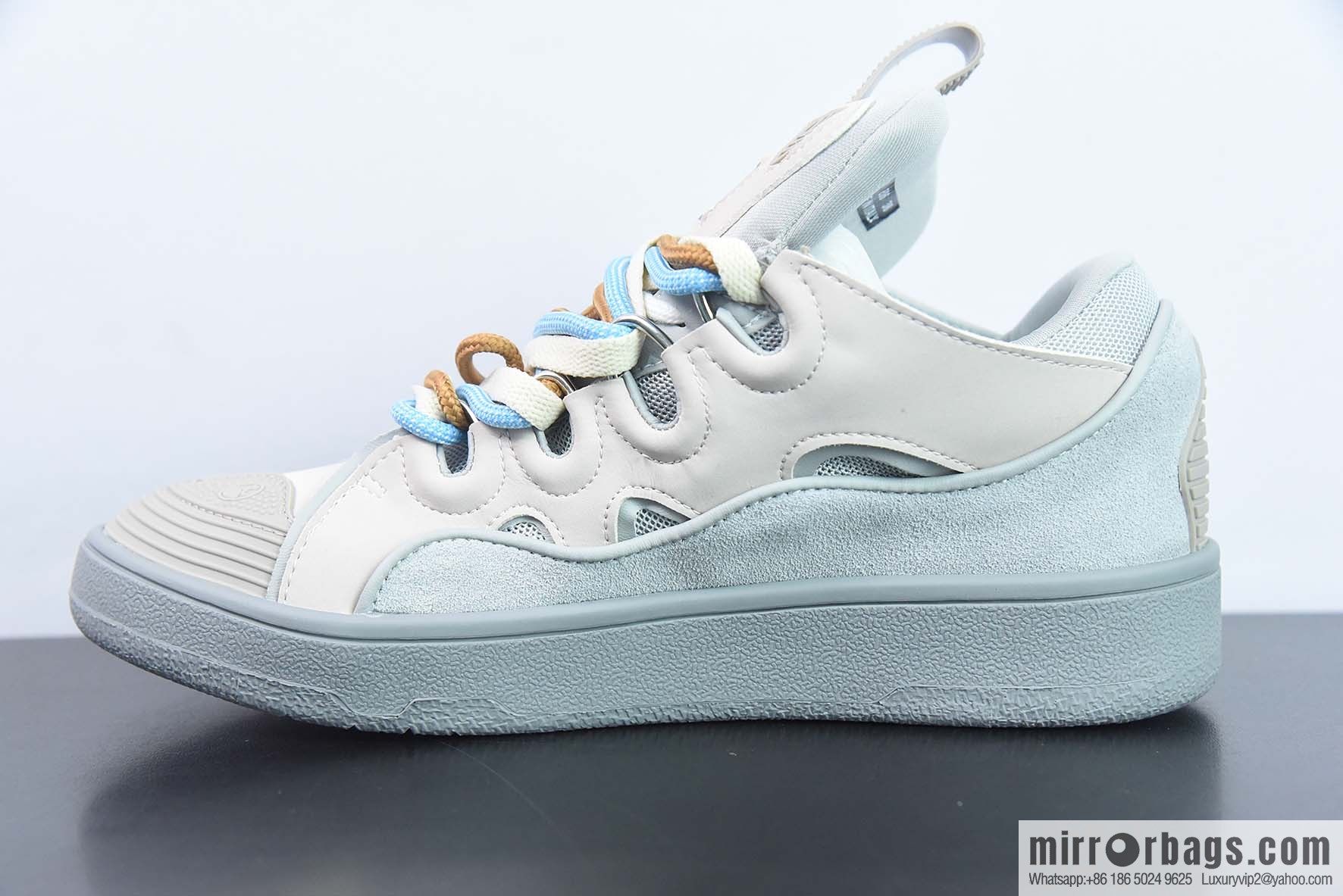 LANVIN CURB popular single product, Langfan three generations, the latest catwalk CURB series casual sneakers