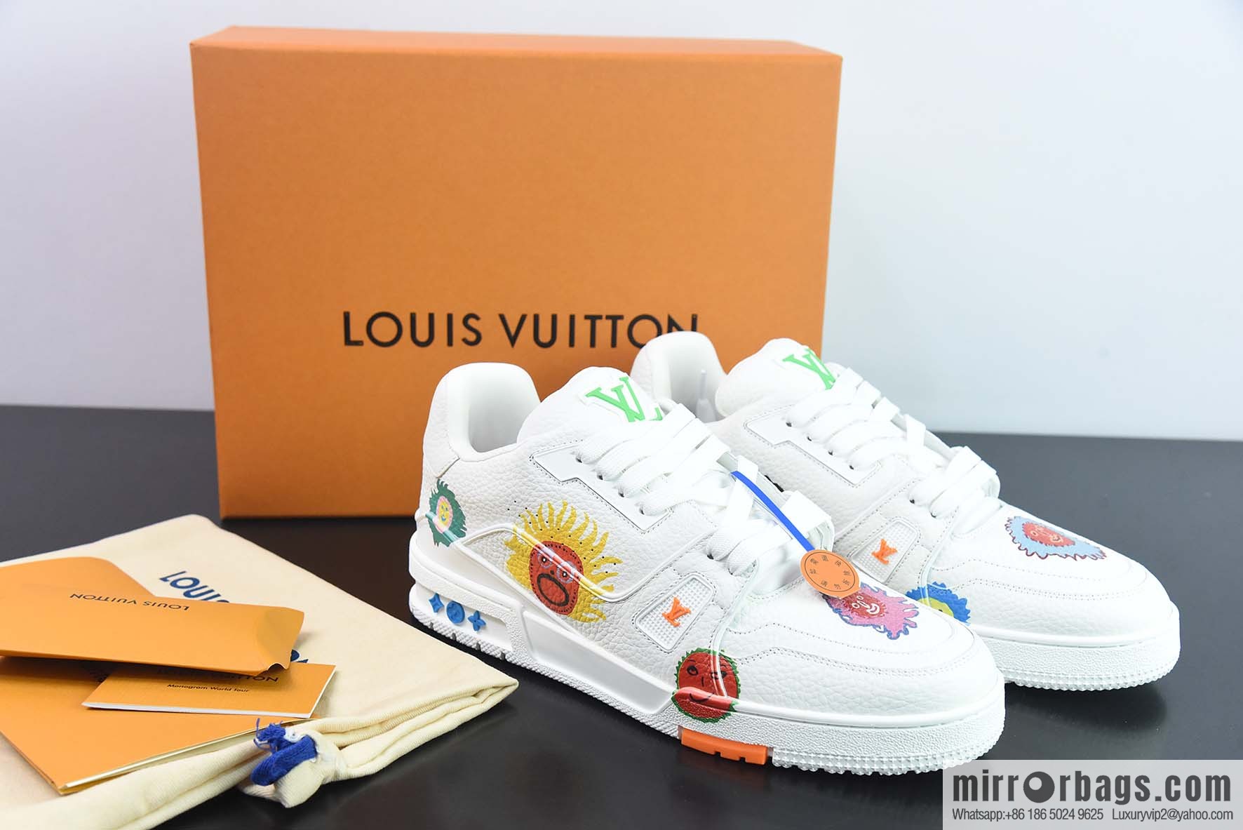 Louis Vuitton /LV donkey brand 2023 Trainer series/board shoes