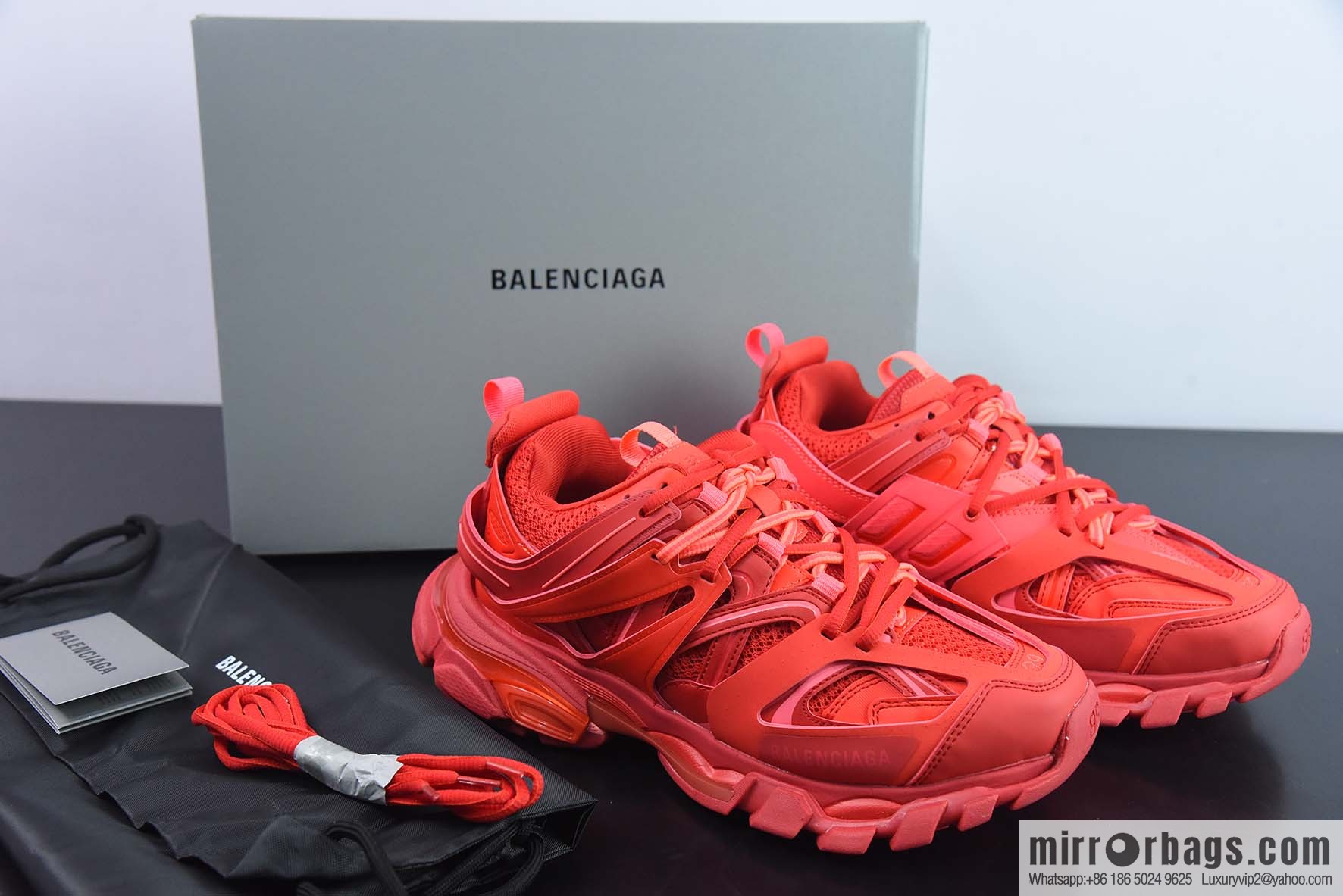 Balenciaga BALENCIAGA Track LED Trainers 3.0 generation Vintage wild running dad trend versatile jogging shoes