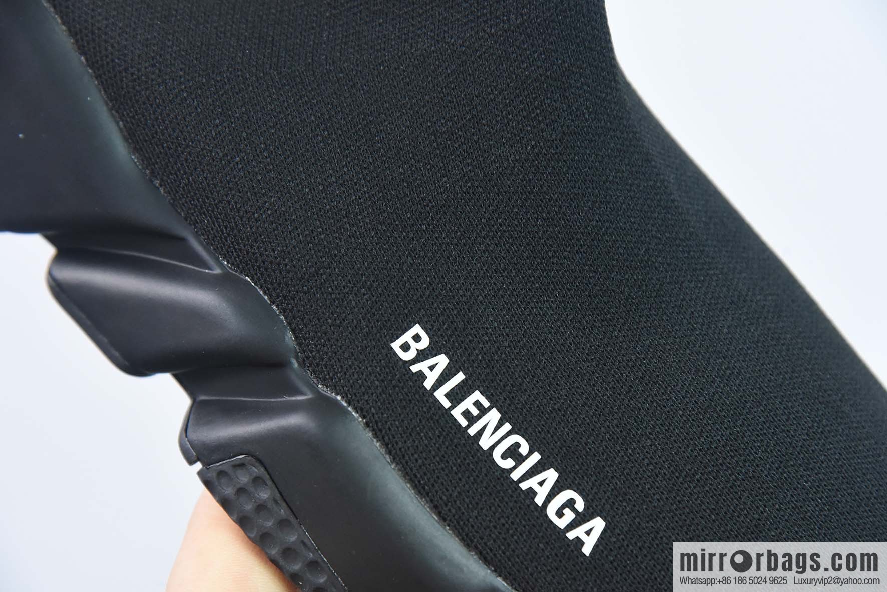 Balenciaga Socks and Shoes SPEED2.0 Multi-Stamp Combination Outsole, Pure Black Socks and Shoes
