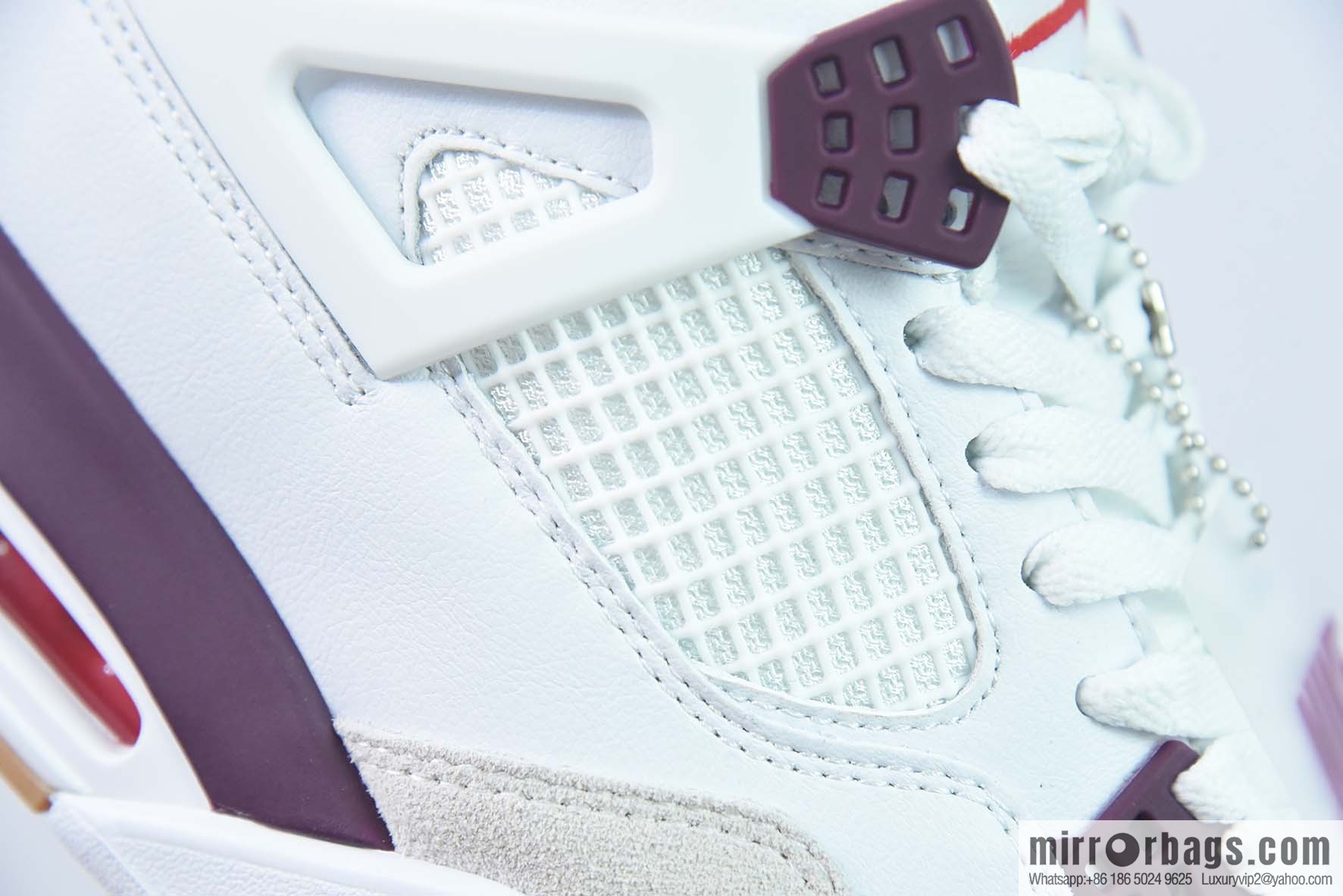 Nike SB x Air Jordan 4 AJ4 Pine Green SB joint white purple sneakers Part Number: DR5415-500