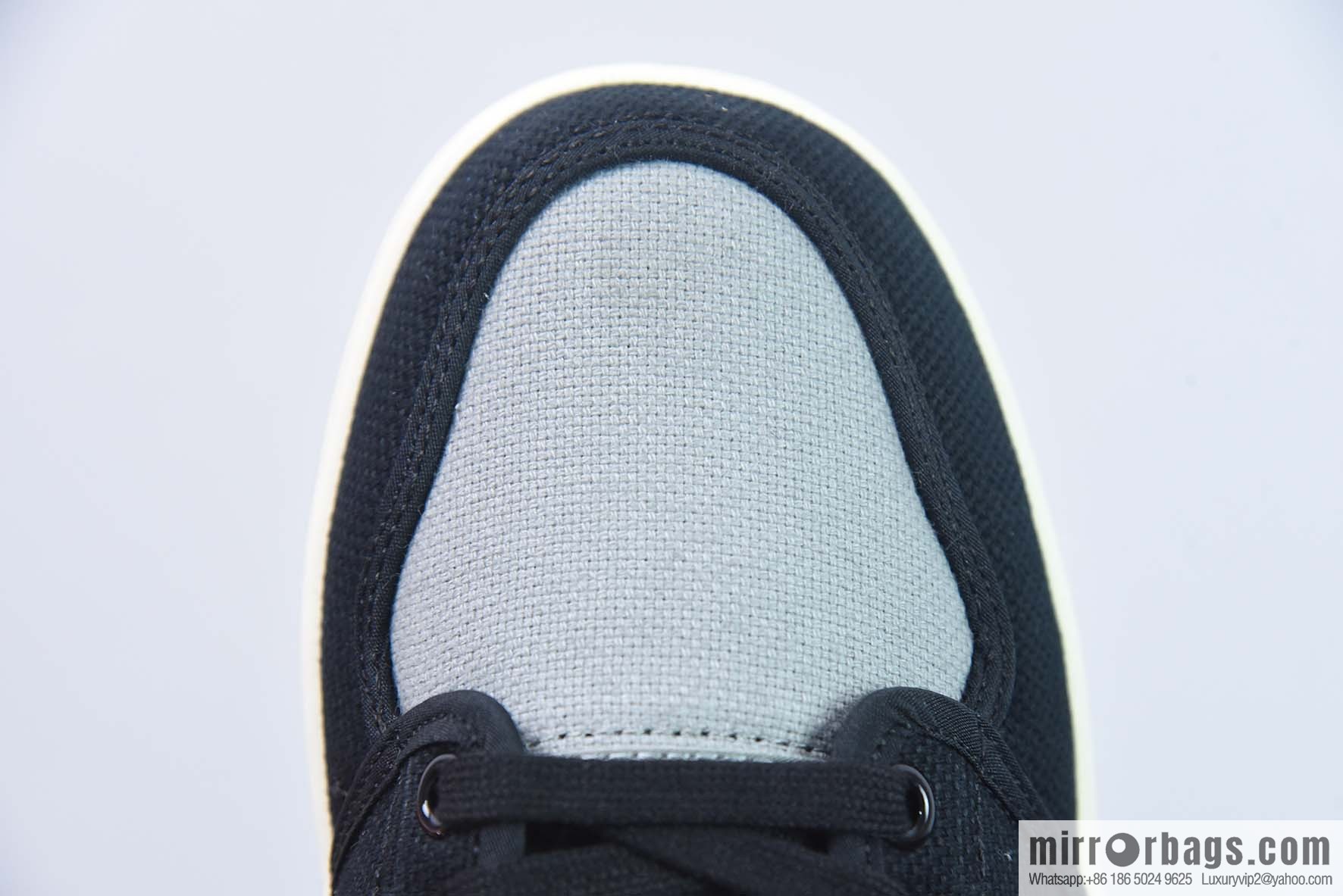 Air Jordan 1 KO Low AJ1 low top canvas black gray Vintage basketball shoes, item number: DX4981-002