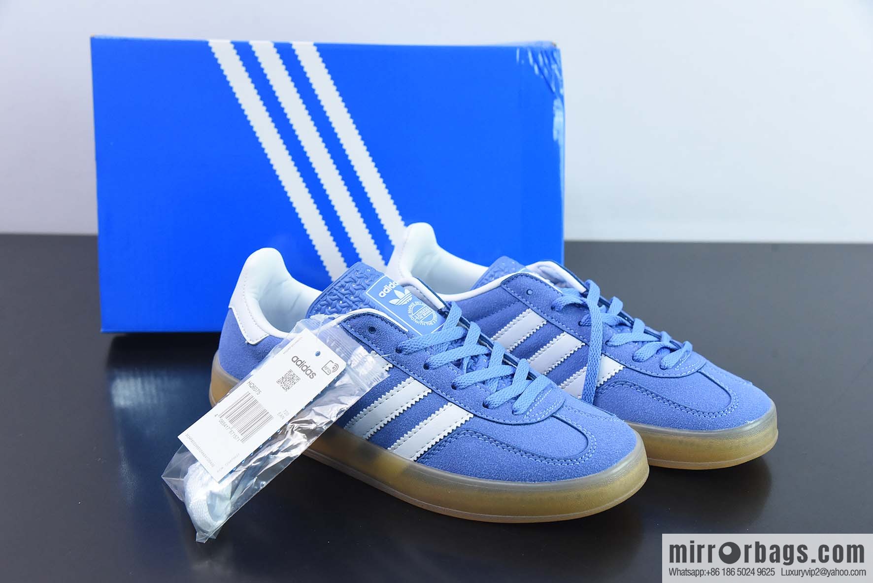 Ad Originals Gazelle Indoor Clover Vintage Casual non-slip durable low-top board shoes, item number: HQ8717