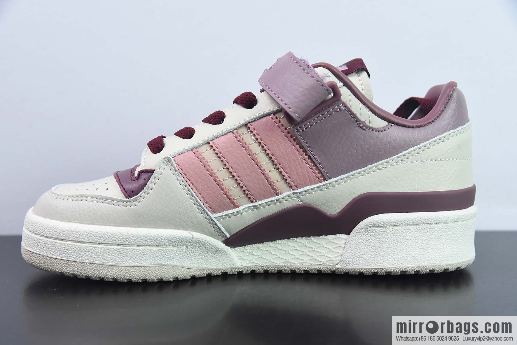 Forum 84 Low Classic velcro Vintage board shoes Unisex trendy first-layer leather casual shoes Adi 84 Clover, item number: HQ6941