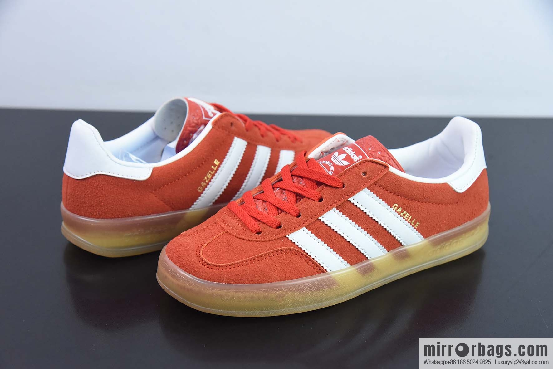 Adidas Originals Gazelle gazelle series classic board shoes GAZELLE clover, item number: HQ8716