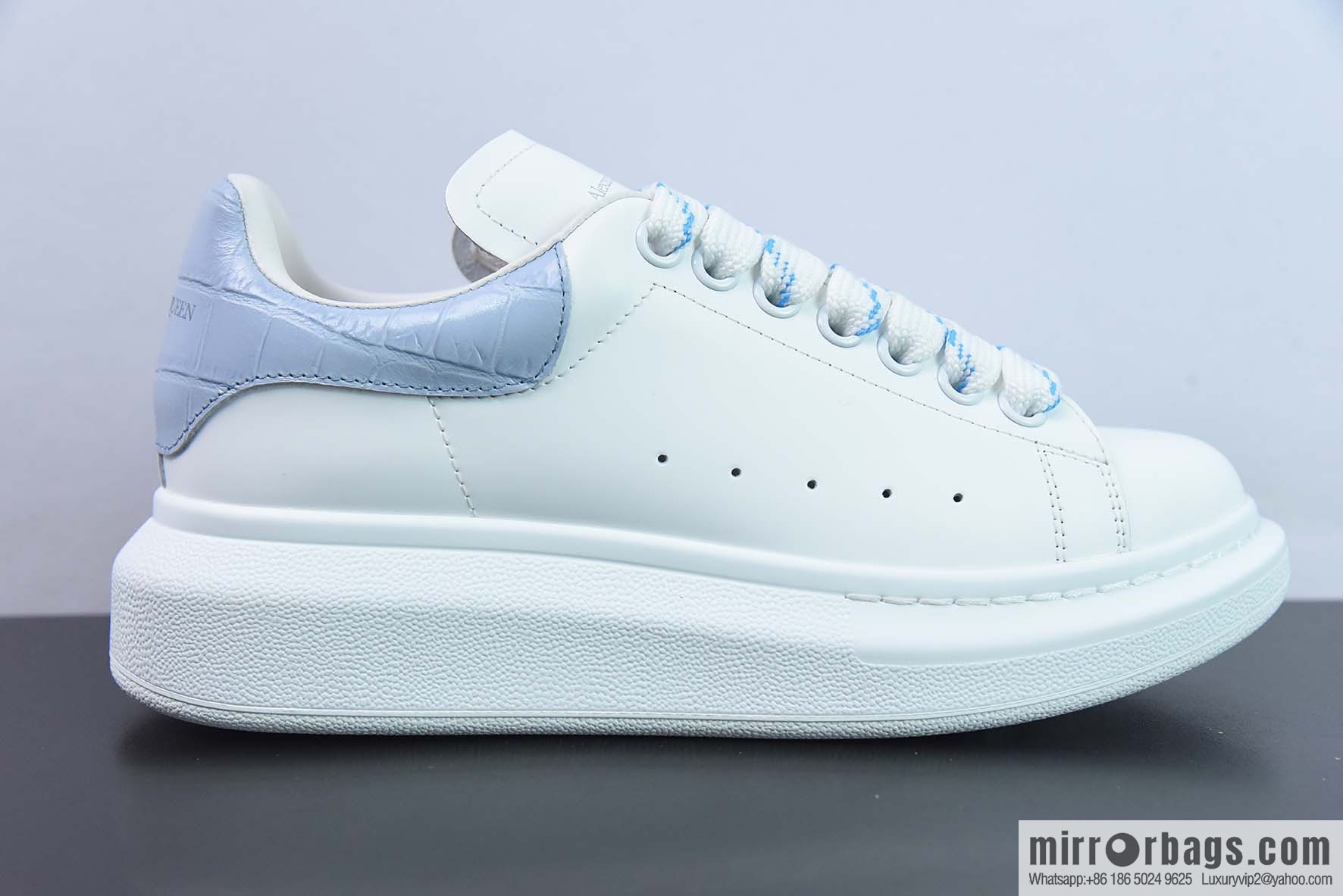 Alexander McQueen/Alexander McQueen, white shoes with thick soles