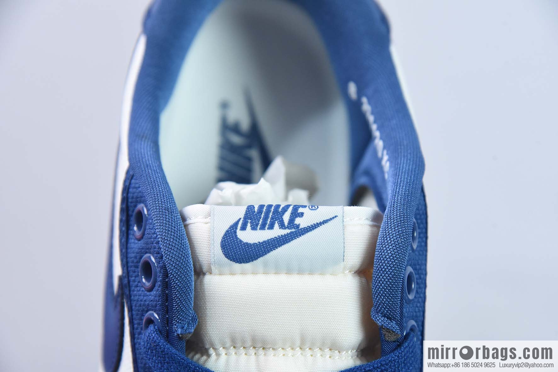 Air Jordan 1 KO Low, Kentucky, white and blue, item number: DX4981 103