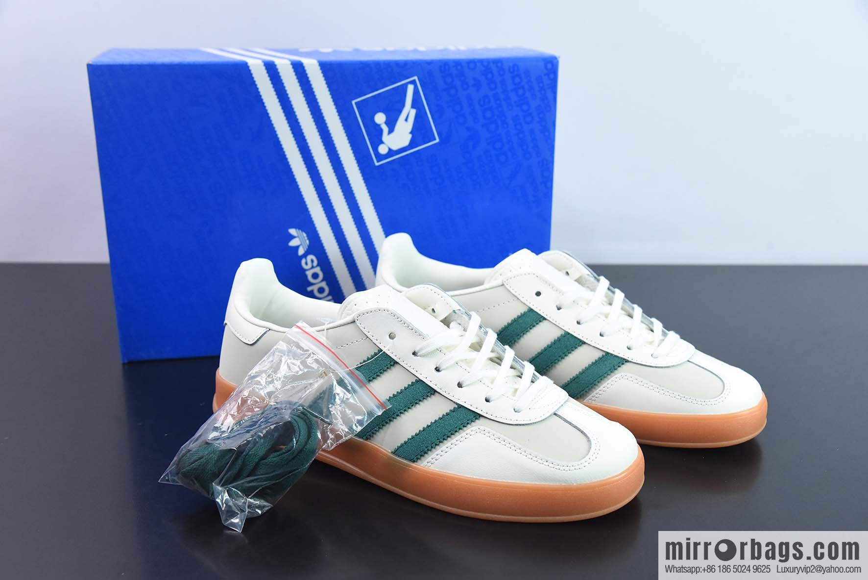Ad Originals Gazelle Indoor Clover Vintage Casual non-slip durable low-top board shoes Item number ID2567