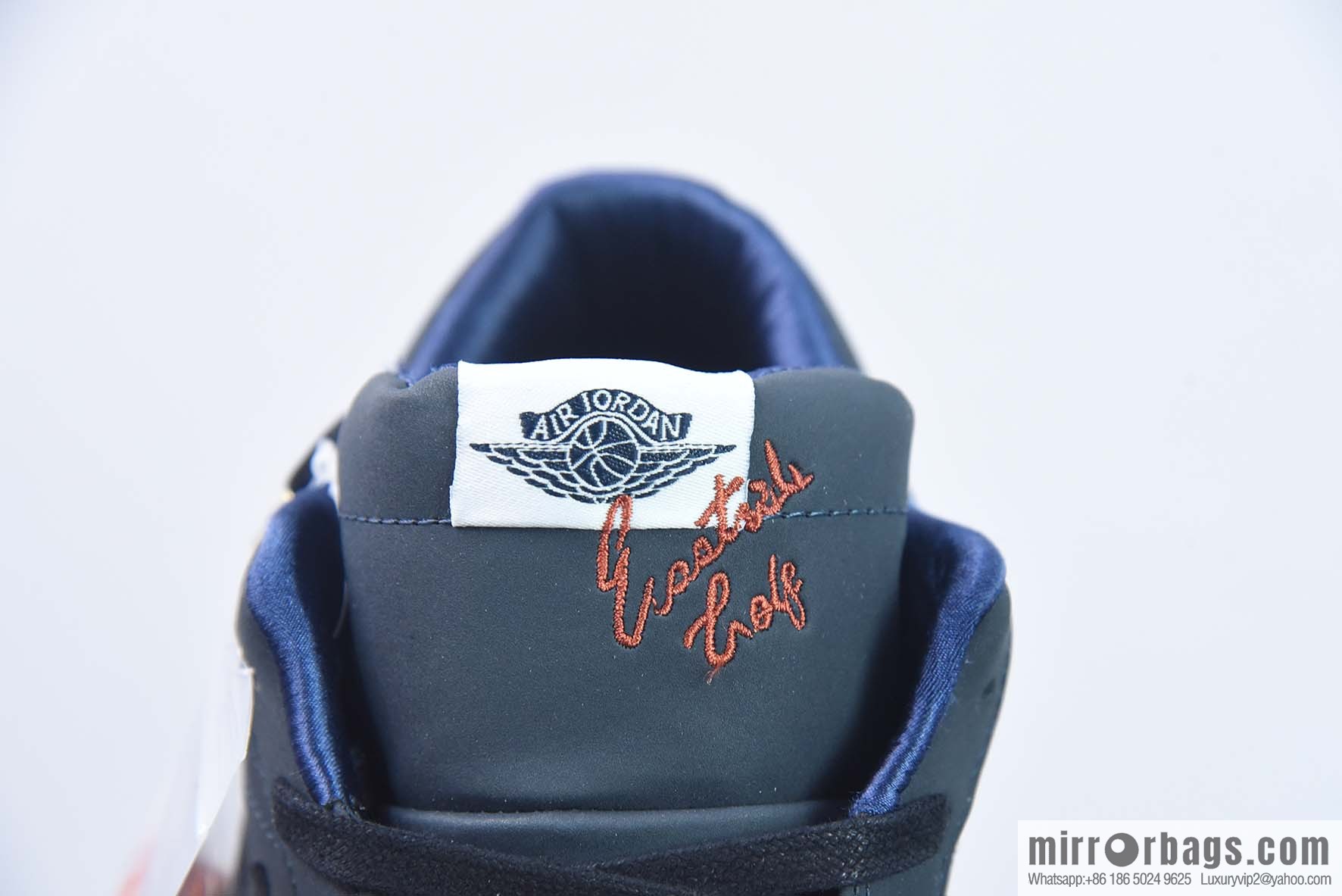 Air Jordan 1 Low AJ1 Joe 1 Golf, black and blue, low-top casual shoes, item number DV1759-448