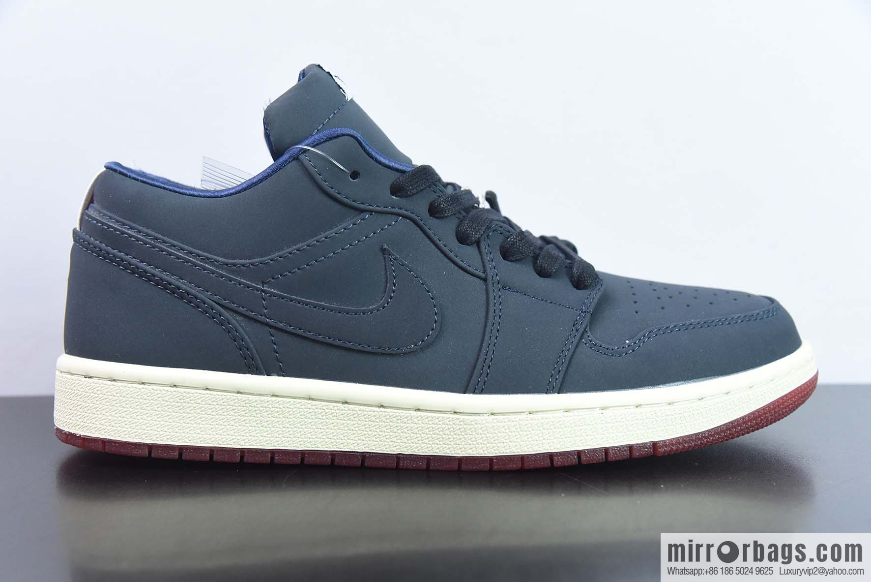 Air Jordan 1 Low AJ1 Joe 1 Golf, black and blue, low-top casual shoes, item number DV1759-448