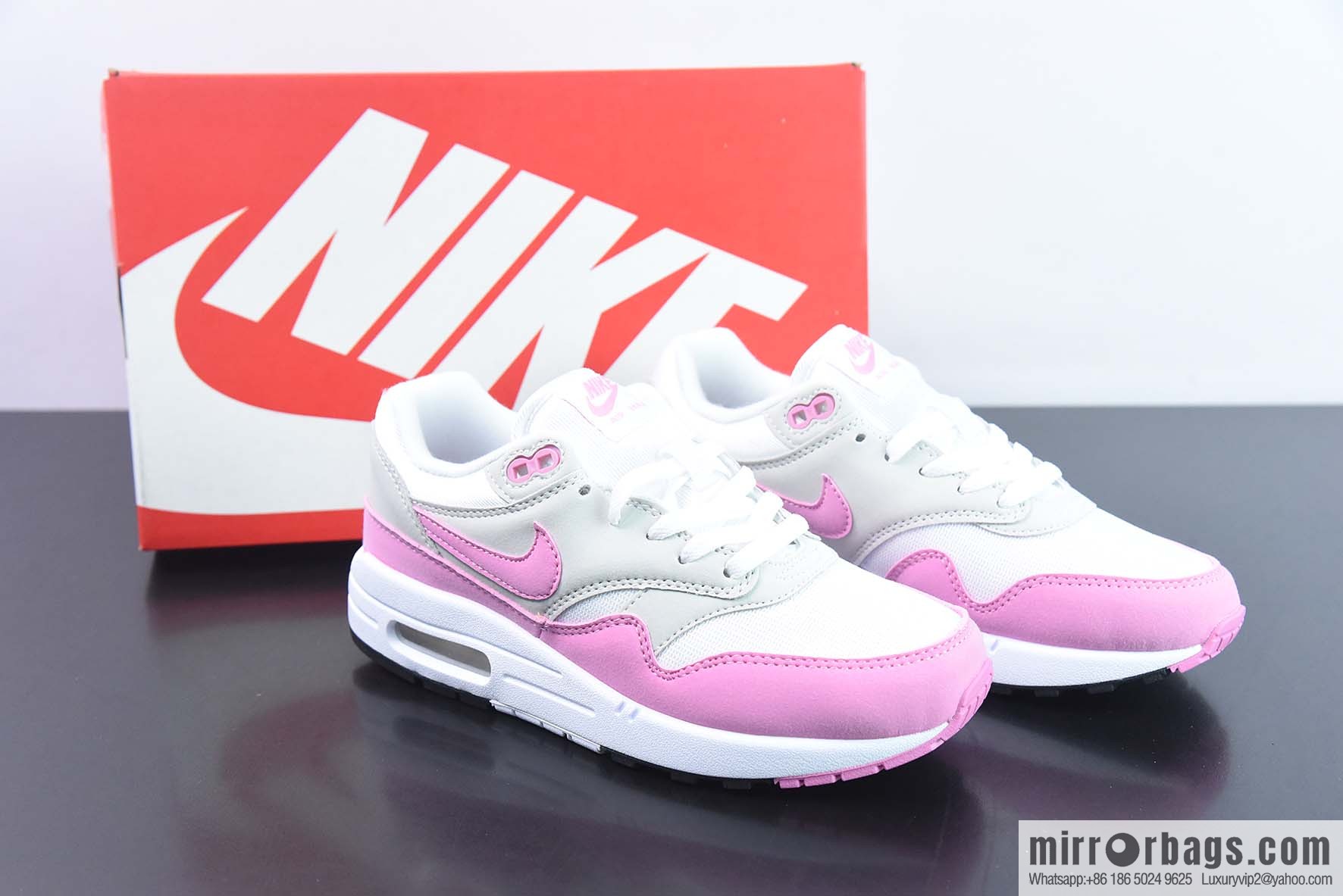Nk Air Max 1 Nike half palm air unit Vintage running shoes, item number: DZ2628-001