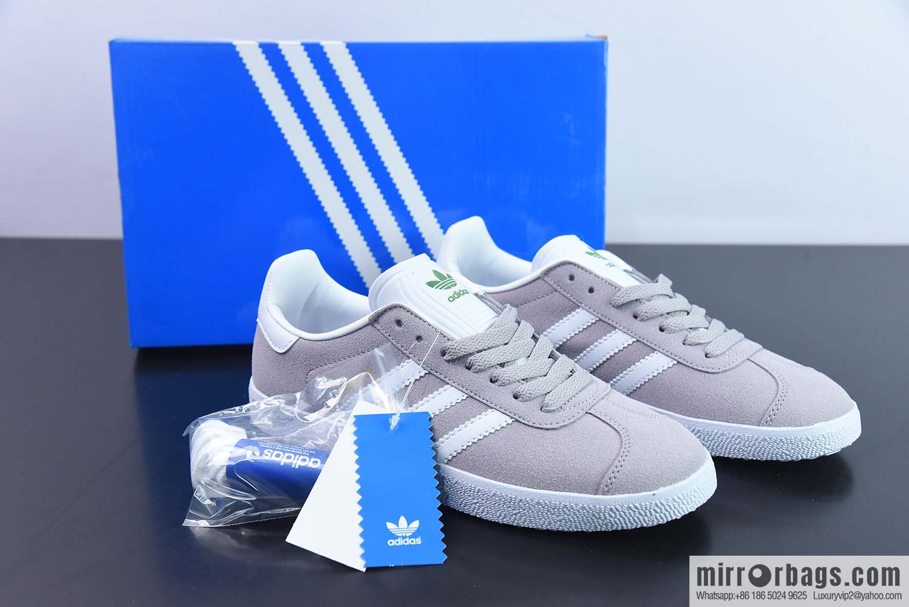 AD Originals Gazelle Clover, Platinum Casual Shoes SKU: EF6508