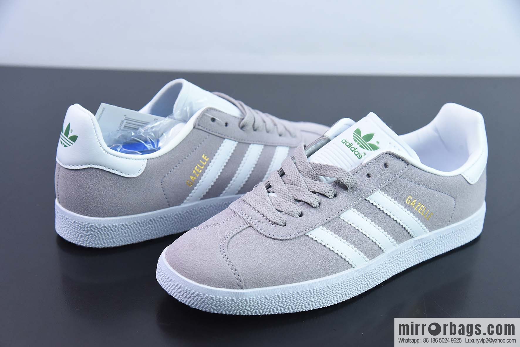 AD Originals Gazelle Clover, Platinum Casual Shoes SKU: EF6508