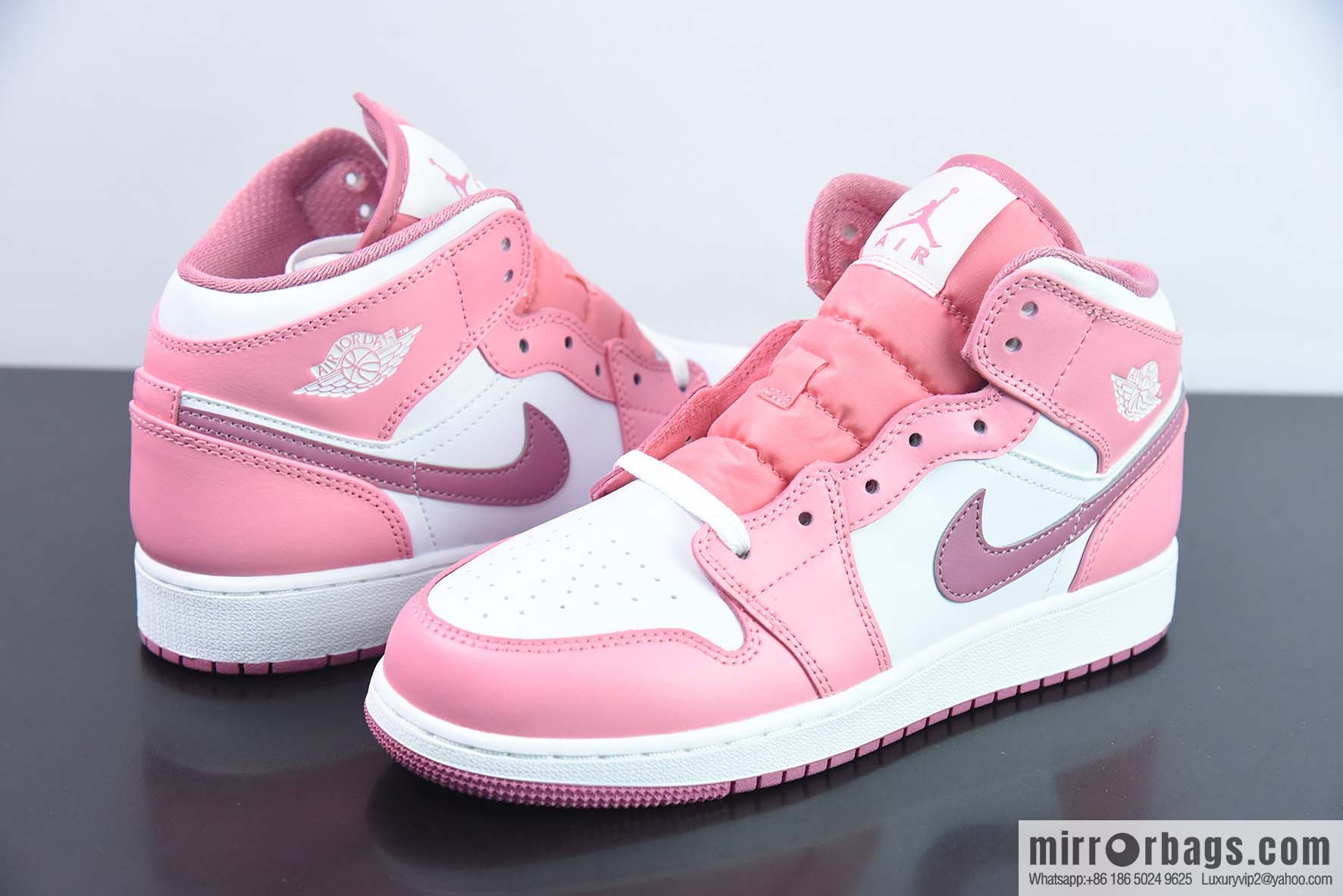 NK Air Jordan 1 Mid AJ1 Joe 1 medium cultural basketball shoes, item number: DQ8423-616
