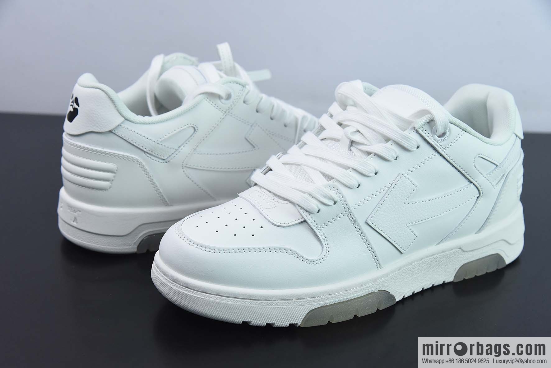 OFF-WHITE Out Of Office series low-top Vintage versatile casual sports shoes