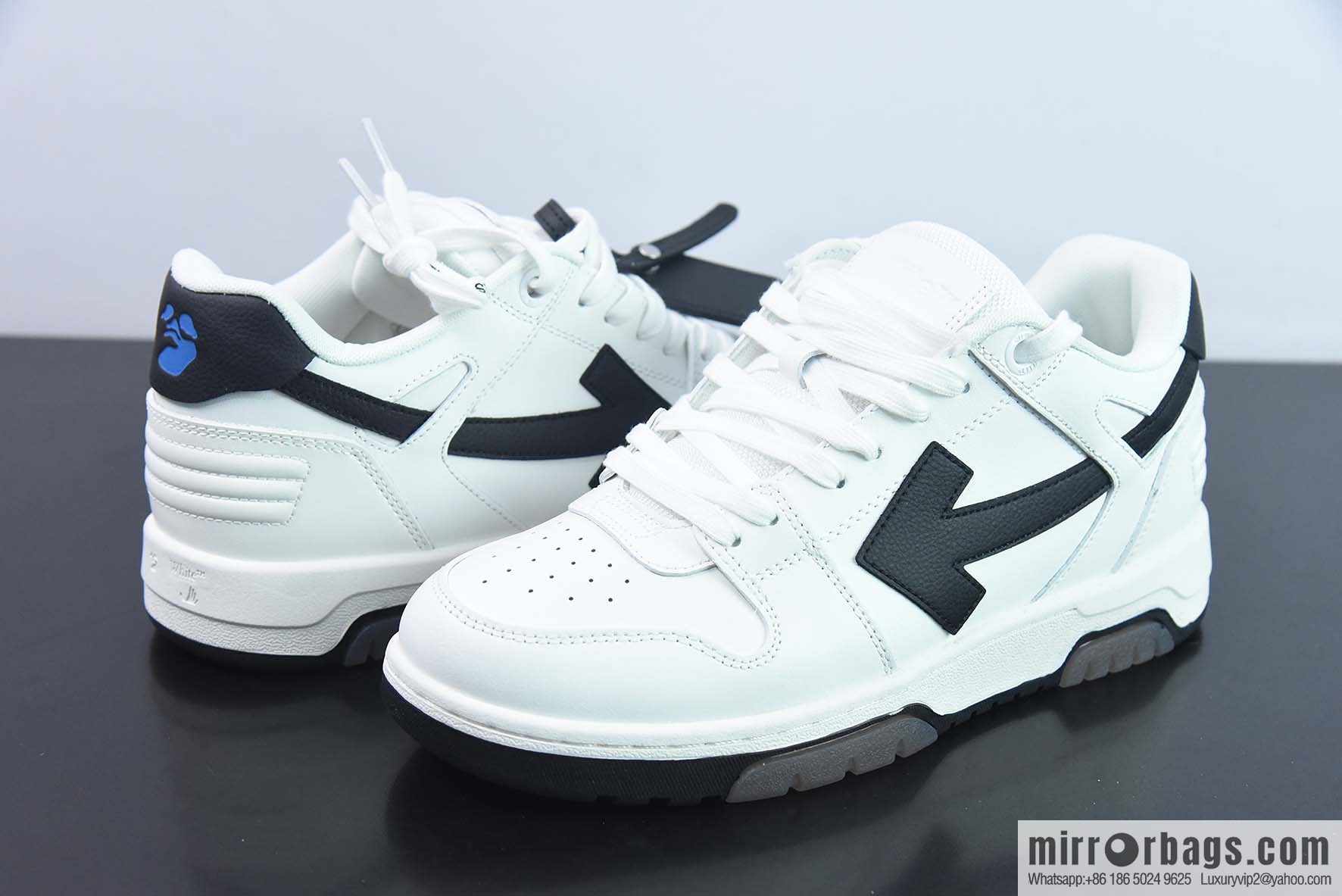 OFF-WHITE Out Of Office series low-top Vintage versatile casual sports shoes