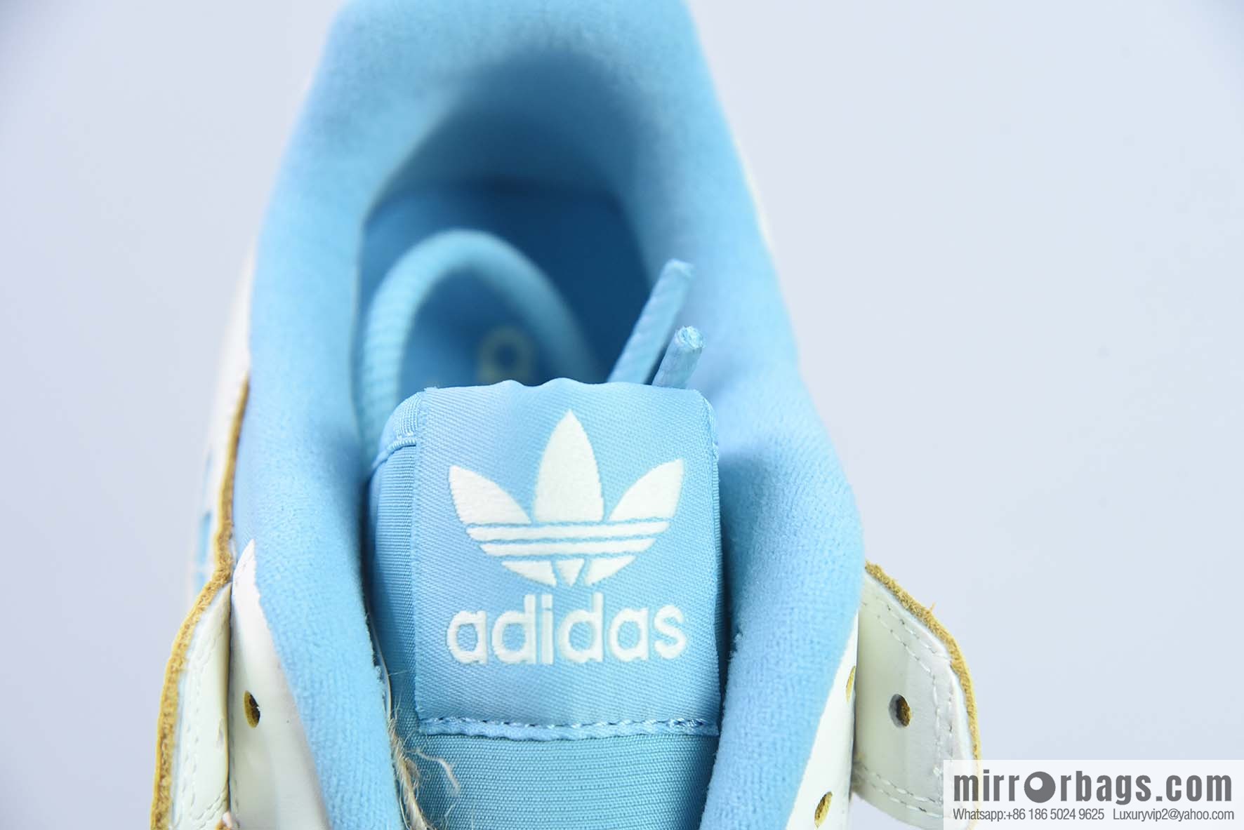 Adidas Forum 84 Low Adidas 84 CL classic velcro Vintage board shoes, milky white/blue, item number: FZ6342