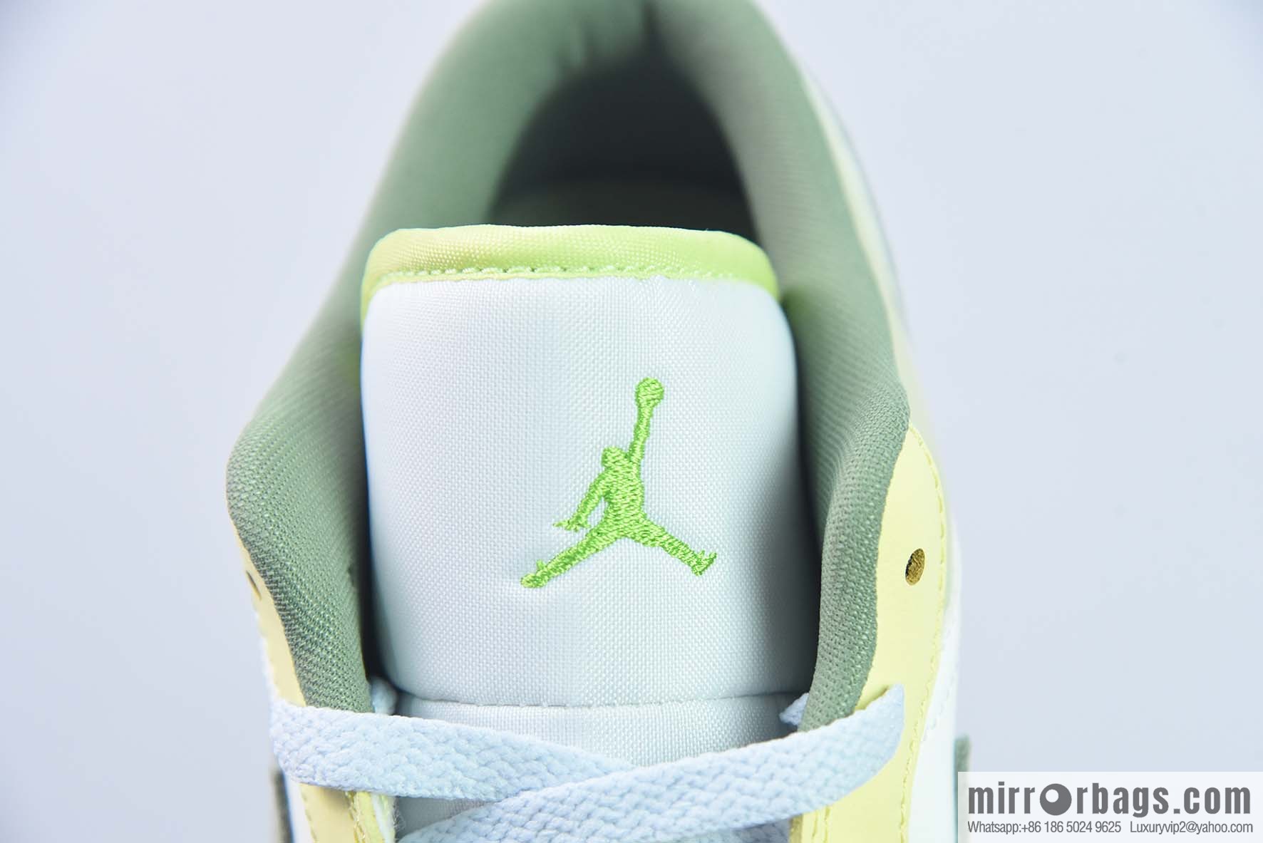 Air Jordan 1 Low green and white, Joe 1 low-top cultural basketball shoes, item number: FD9906-131