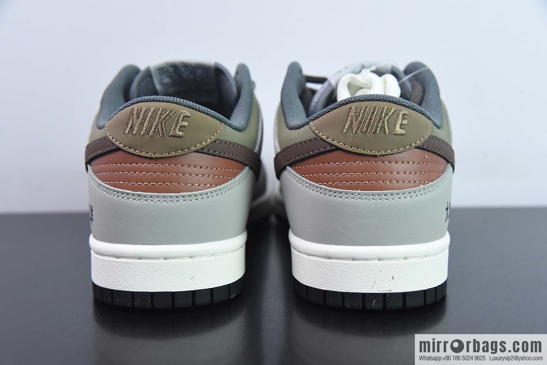 Nike SB Dunk Low gray-brown, low-top casual sports skateboard shoes, item number: DD0302-657