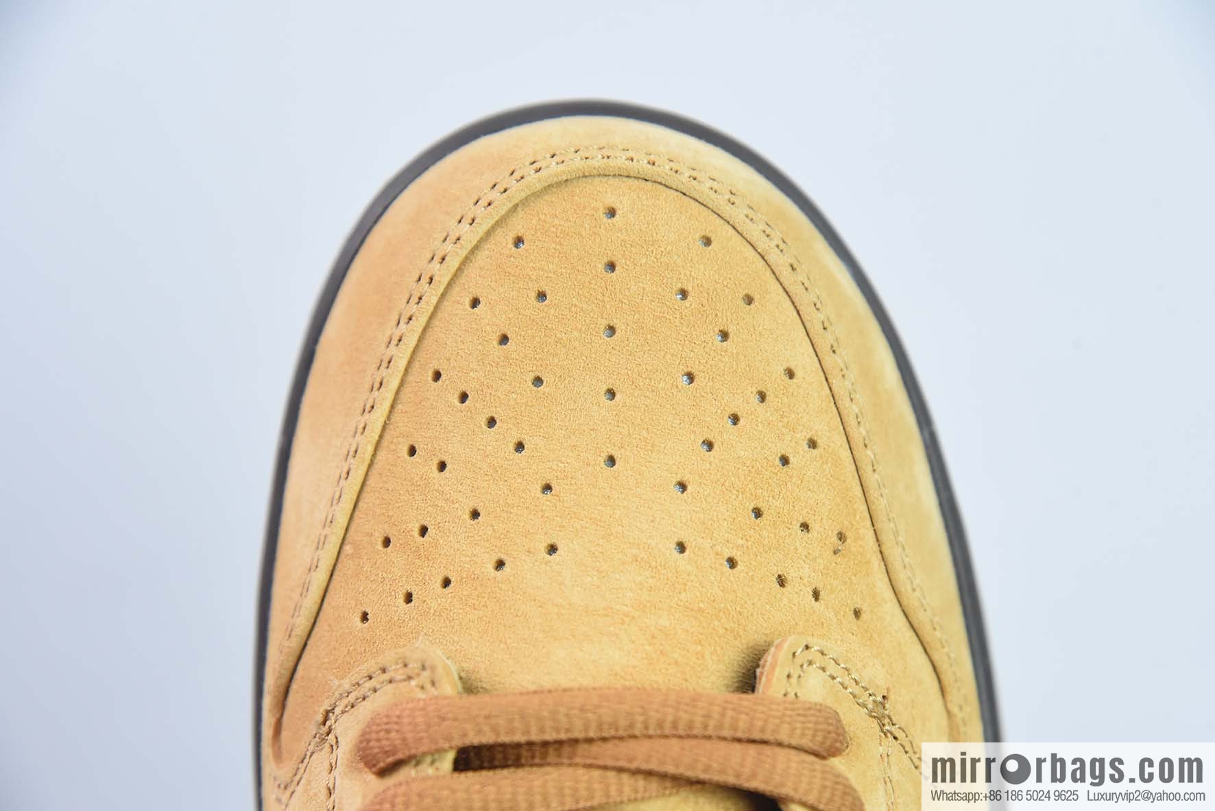 NK SB Dunk Low Pro wheat color, deciduous yellow low-top sports skate shoes Item number: BQ6817-204