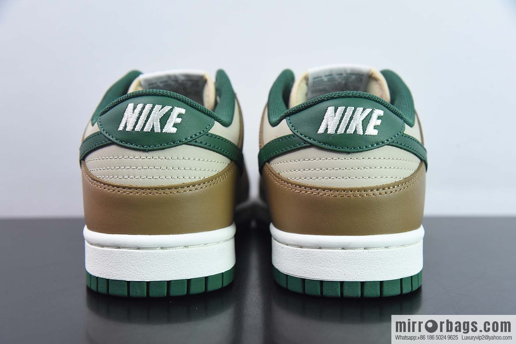 Nike Dunk Low SB low-top skate shoes/beige green, item number: FB7160-231