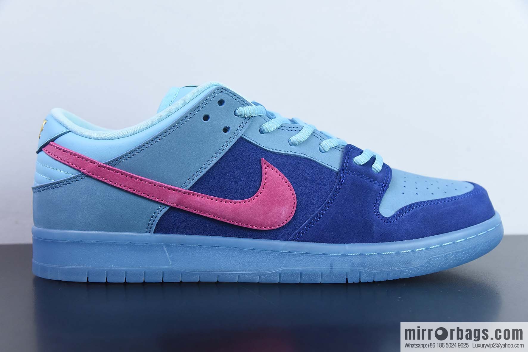 Nike Dunk SB Low rapper co-branded, blue-haired low-top sneakers item number DO9404-400