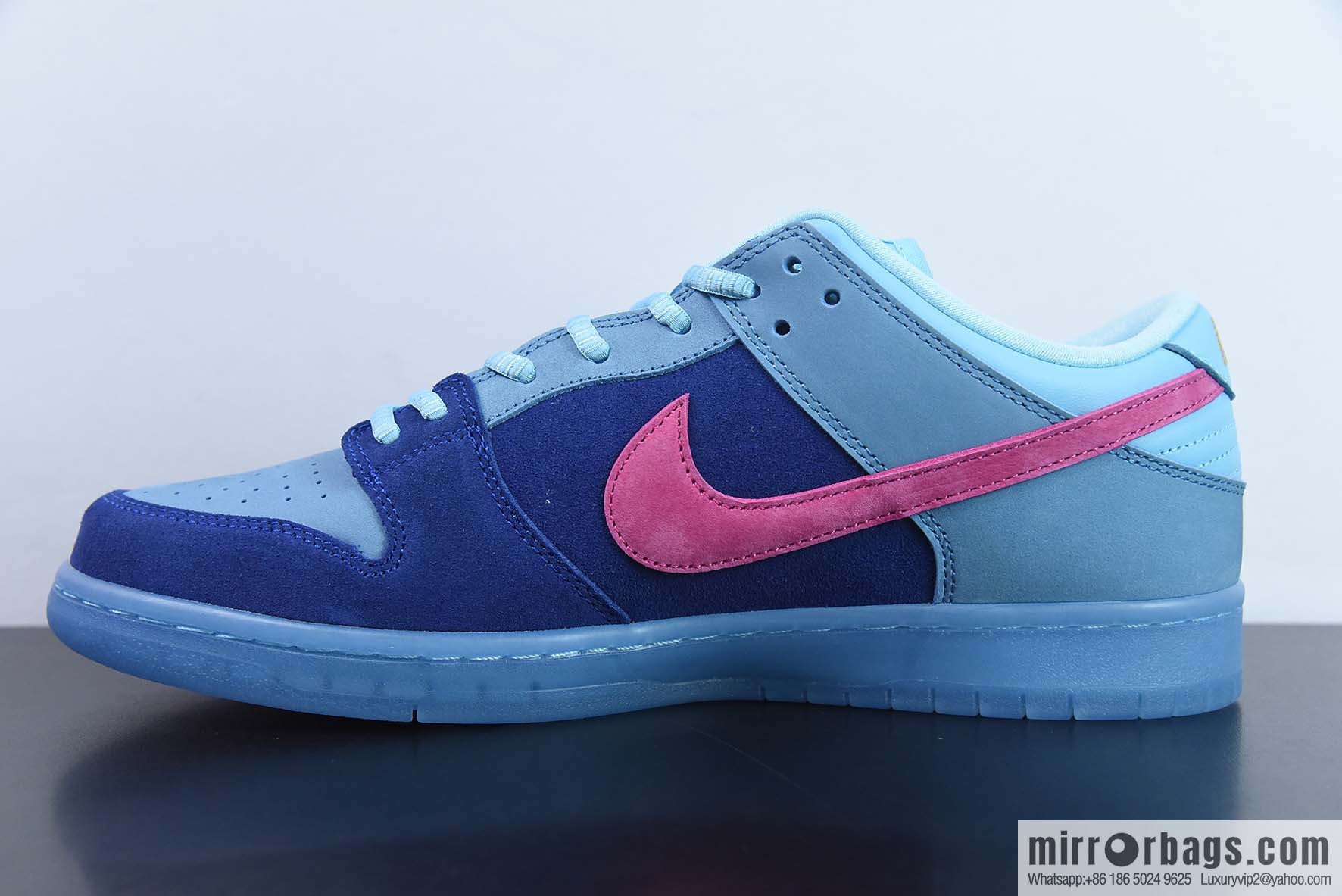 Nike Dunk SB Low rapper co-branded, blue-haired low-top sneakers item number DO9404-400