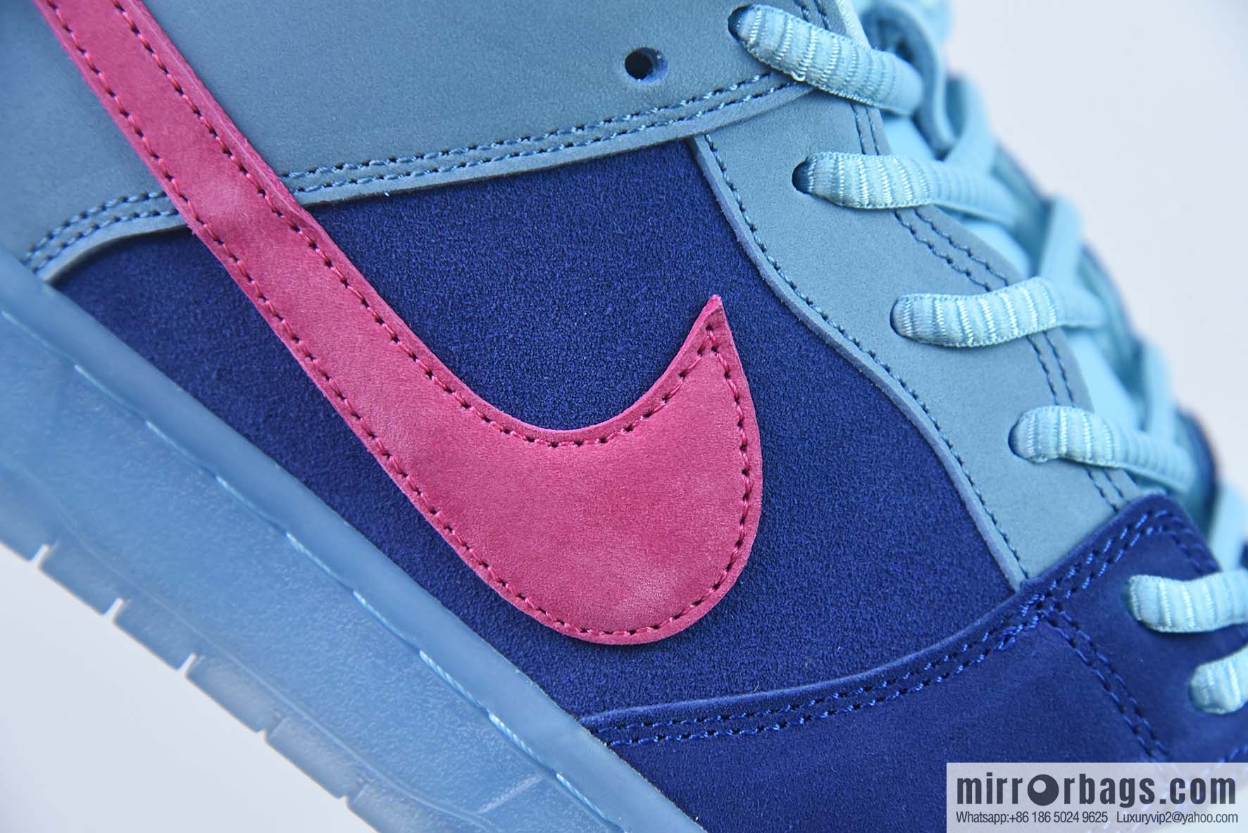 Nike Dunk SB Low rapper co-branded, blue-haired low-top sneakers item number DO9404-400