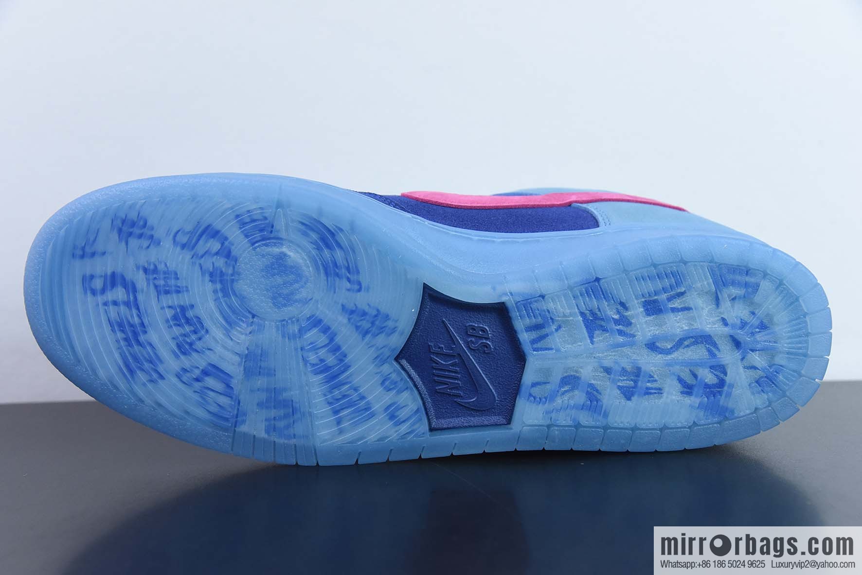 Nike Dunk SB Low rapper co-branded, blue-haired low-top sneakers item number DO9404-400