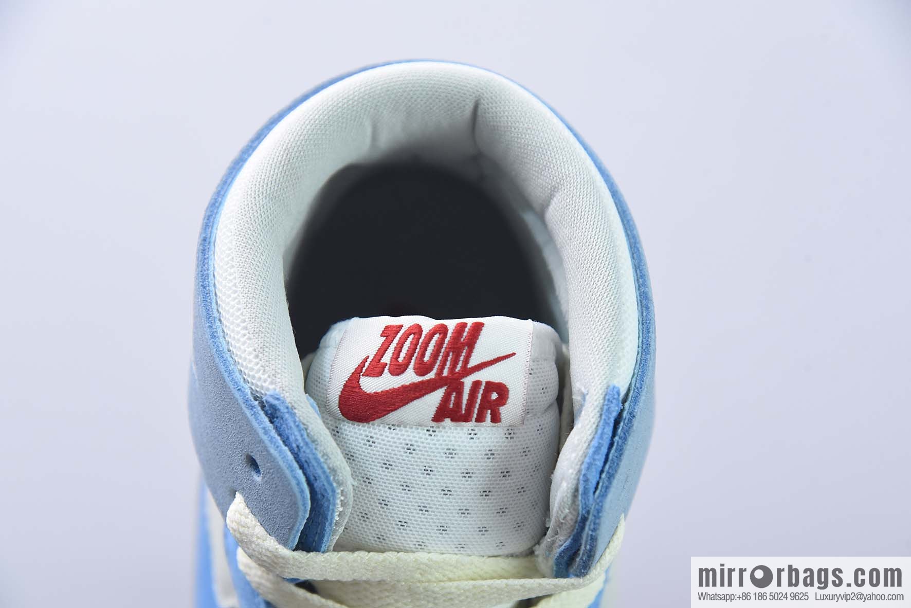 Air Jordan AJ1 Zoom Air gray blue high top, item number: DV1305-004