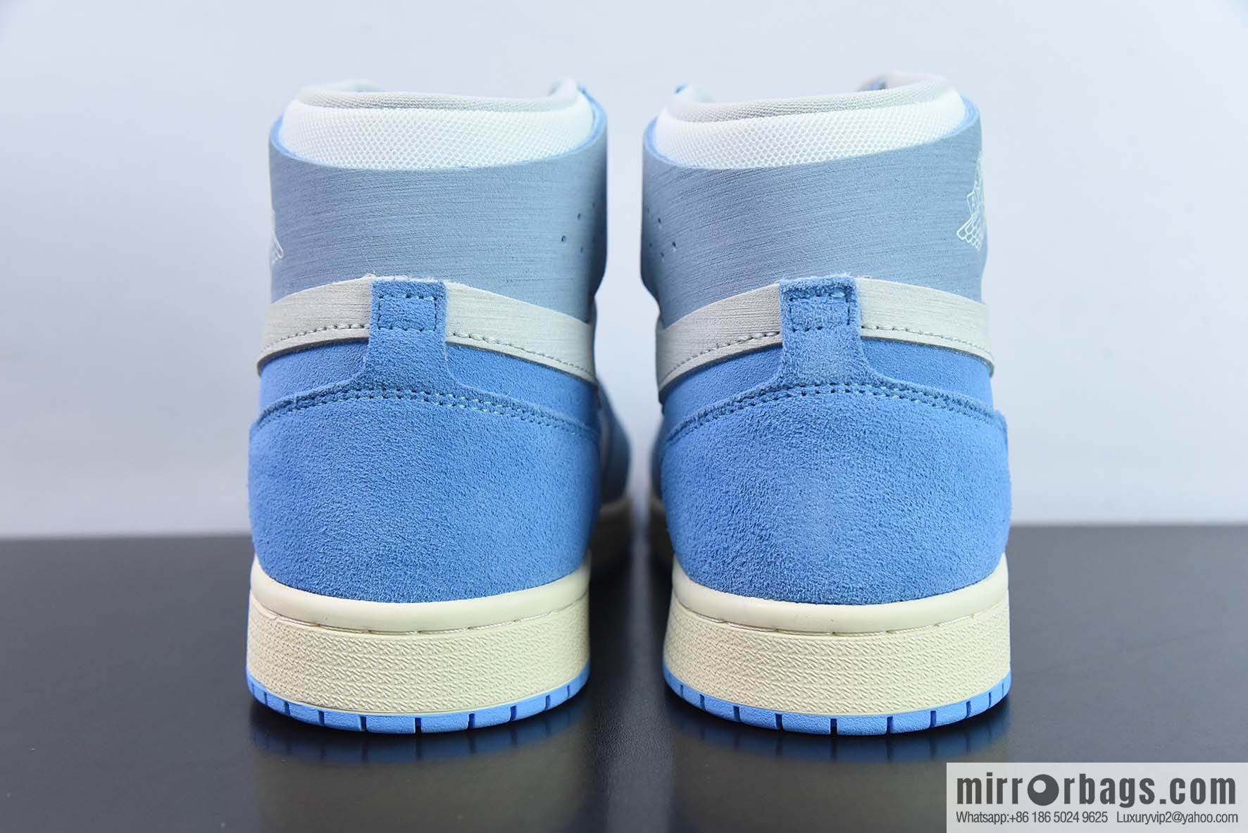Air Jordan AJ1 Zoom Air gray blue high top, item number: DV1305-004