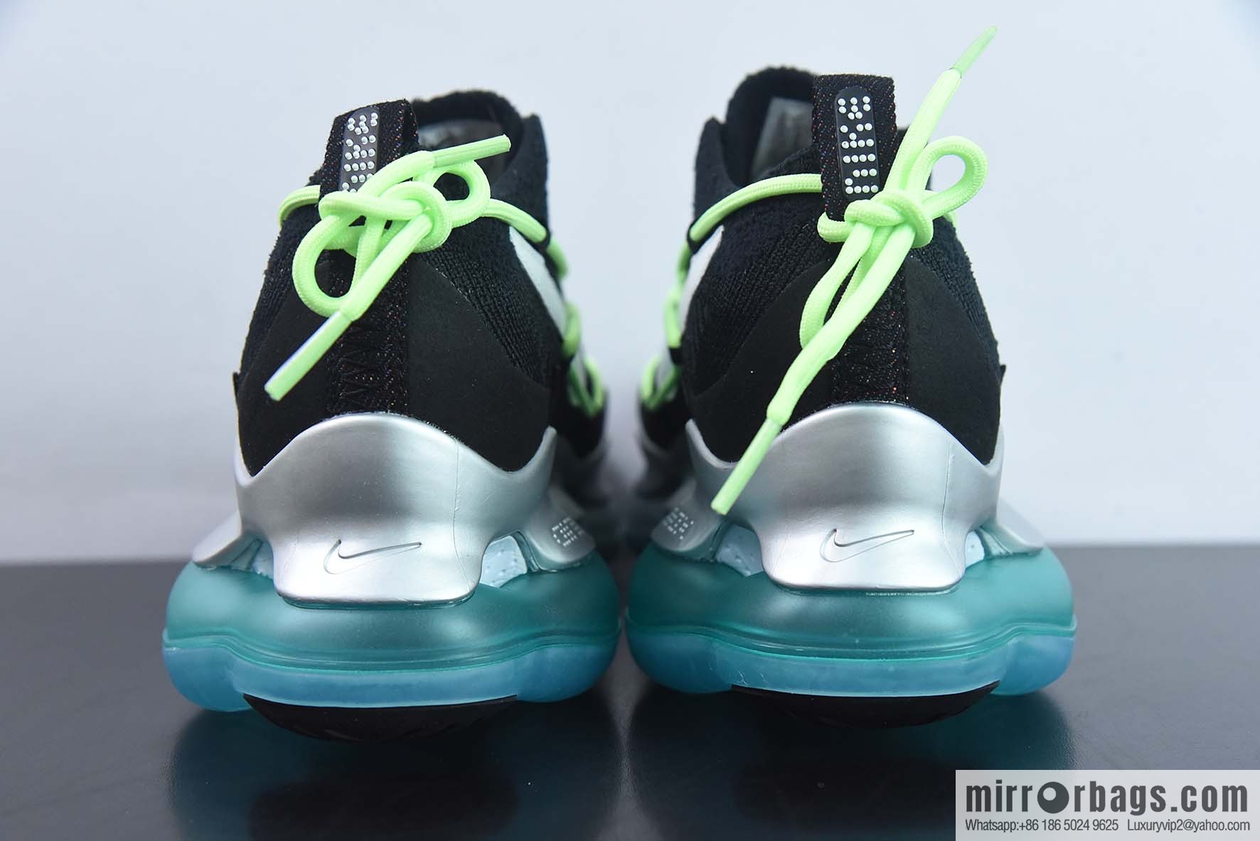 Nike Vapor Max black, silver and blue, steam air cushion jogging shoes item number: FN8884-013
