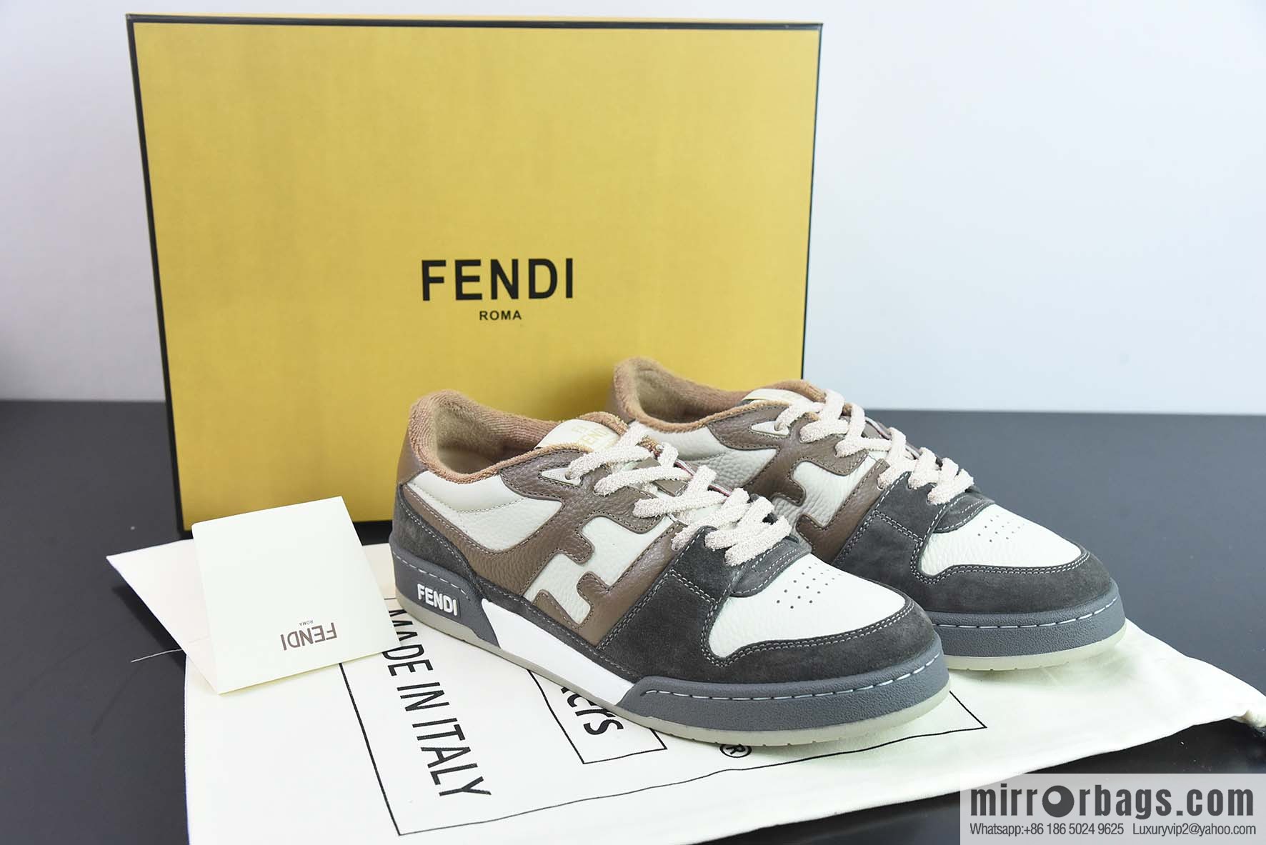 Fendi 2022 Chinese New Year explosive series couple casual sneakers FD match