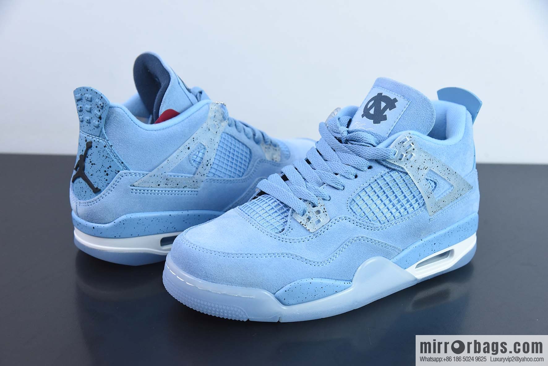 Air Jordan 4 AJ4 joint UNC University blue sneakers item number: AJ4-HO12MNJDLS247