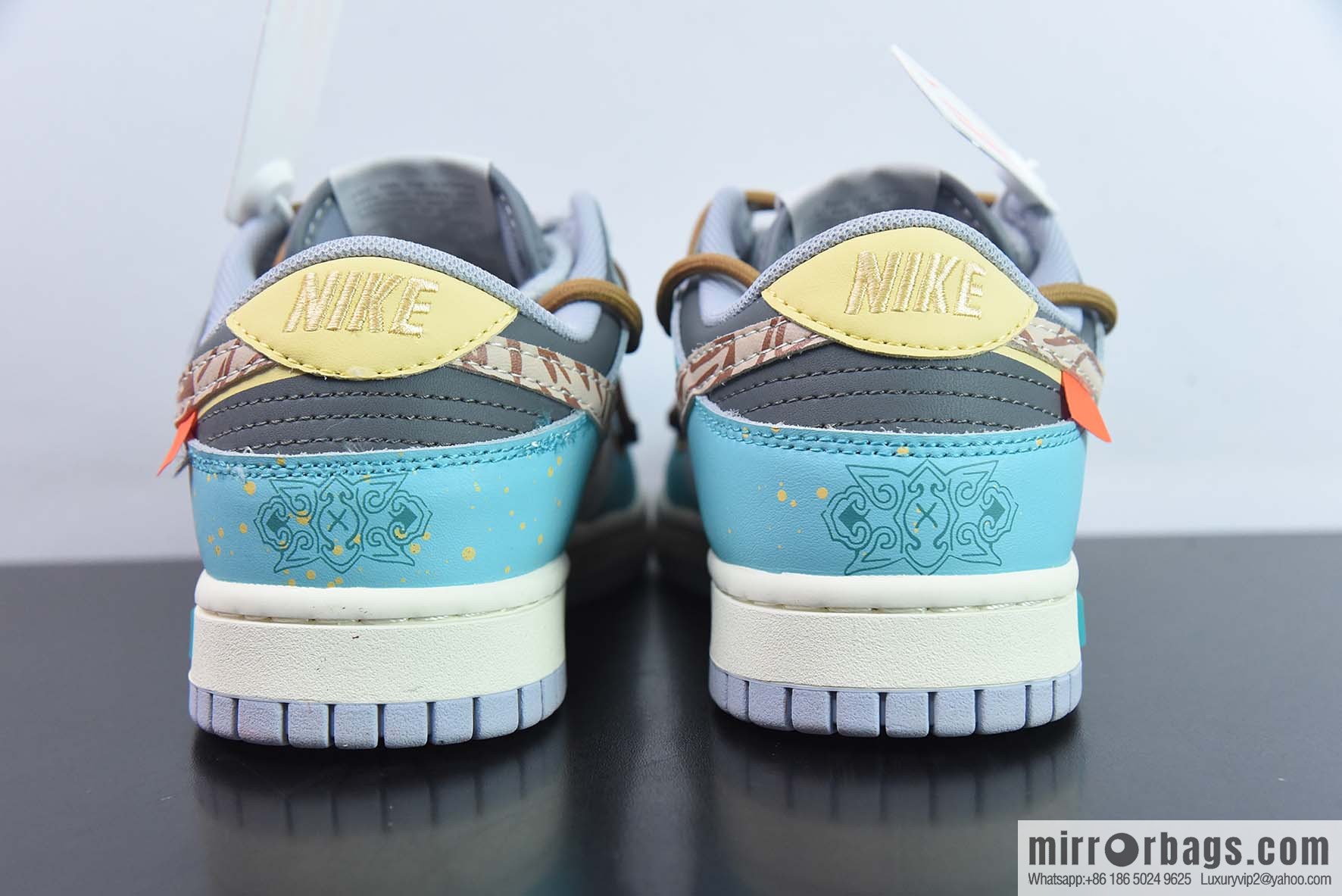Nike SB Dunk Low custom straps, dunk series Vintage low-top leisure sports skateboard shoes item number: DD1503-105