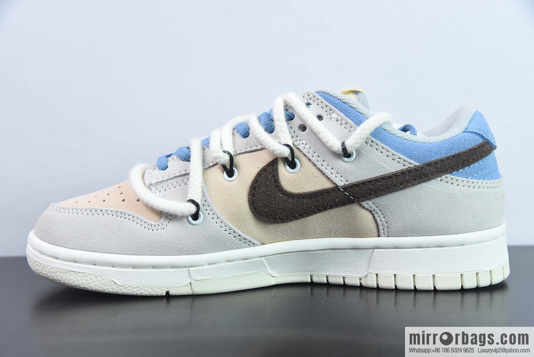 Nike SB Dunk Low custom straps, dunk series Vintage low-top casual sports skateboard shoes