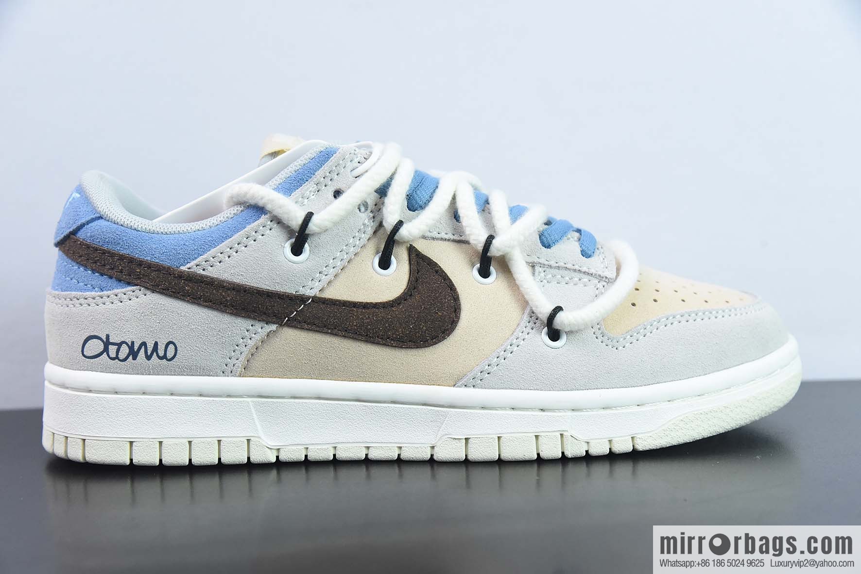 Nike SB Dunk Low custom straps, dunk series Vintage low-top casual sports skateboard shoes