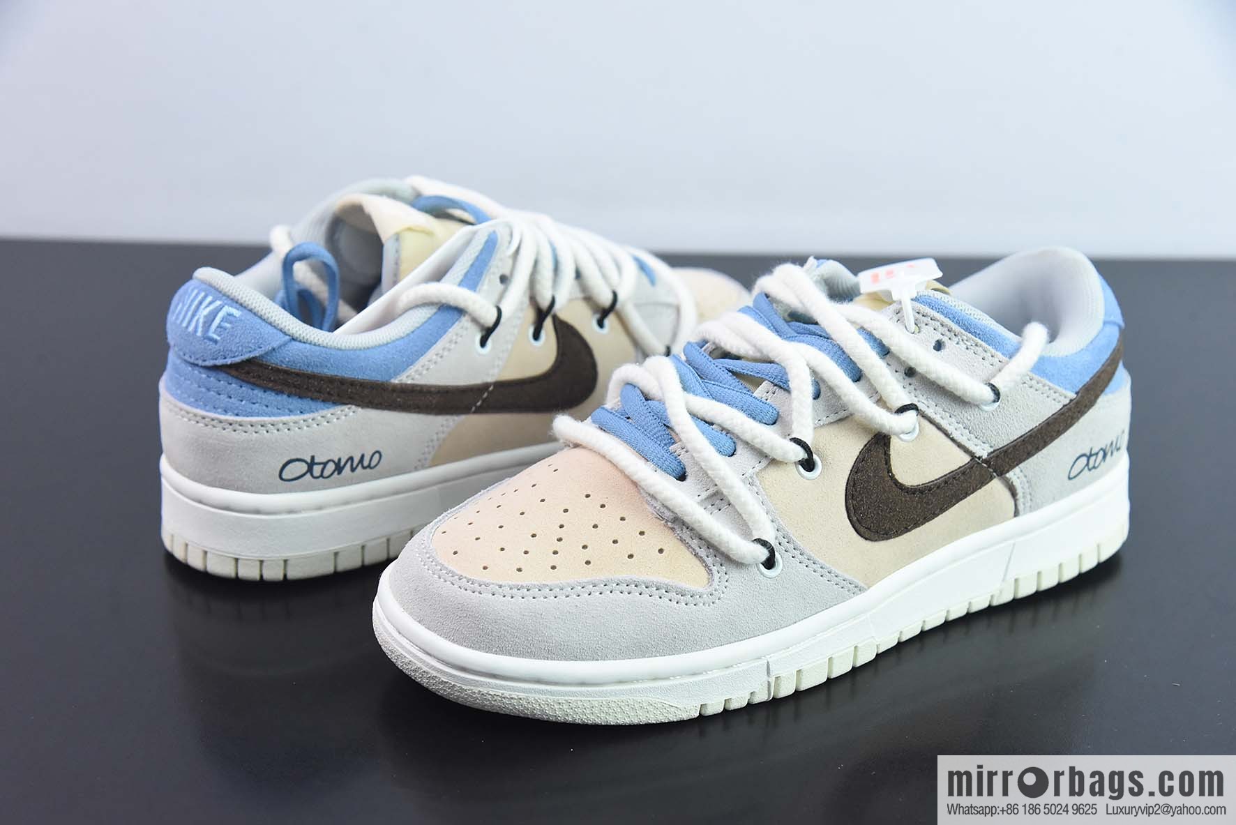 Nike SB Dunk Low custom straps, dunk series Vintage low-top casual sports skateboard shoes