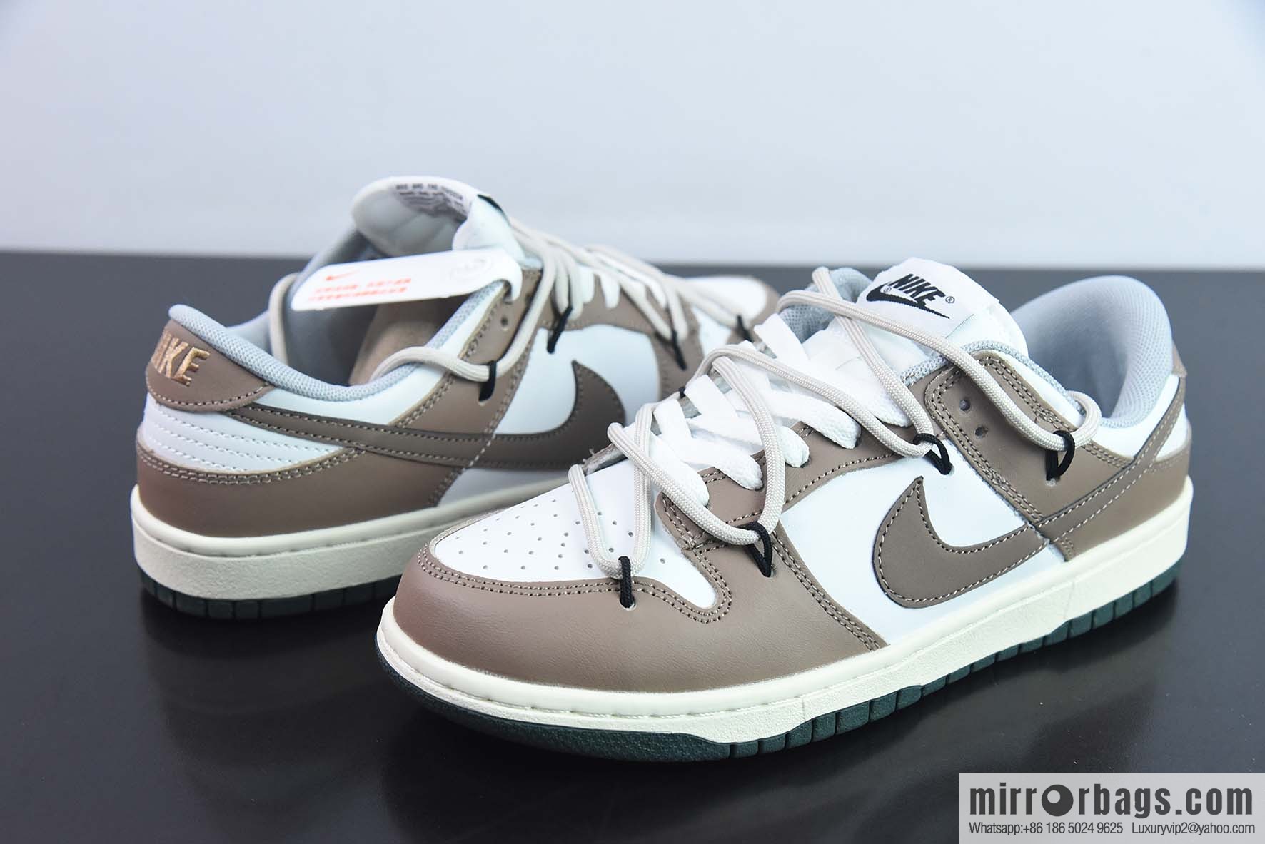 Nike SB Dunk Low custom straps, dunk series Vintage low-top leisure sports skateboard shoes Item number: CW1590-021