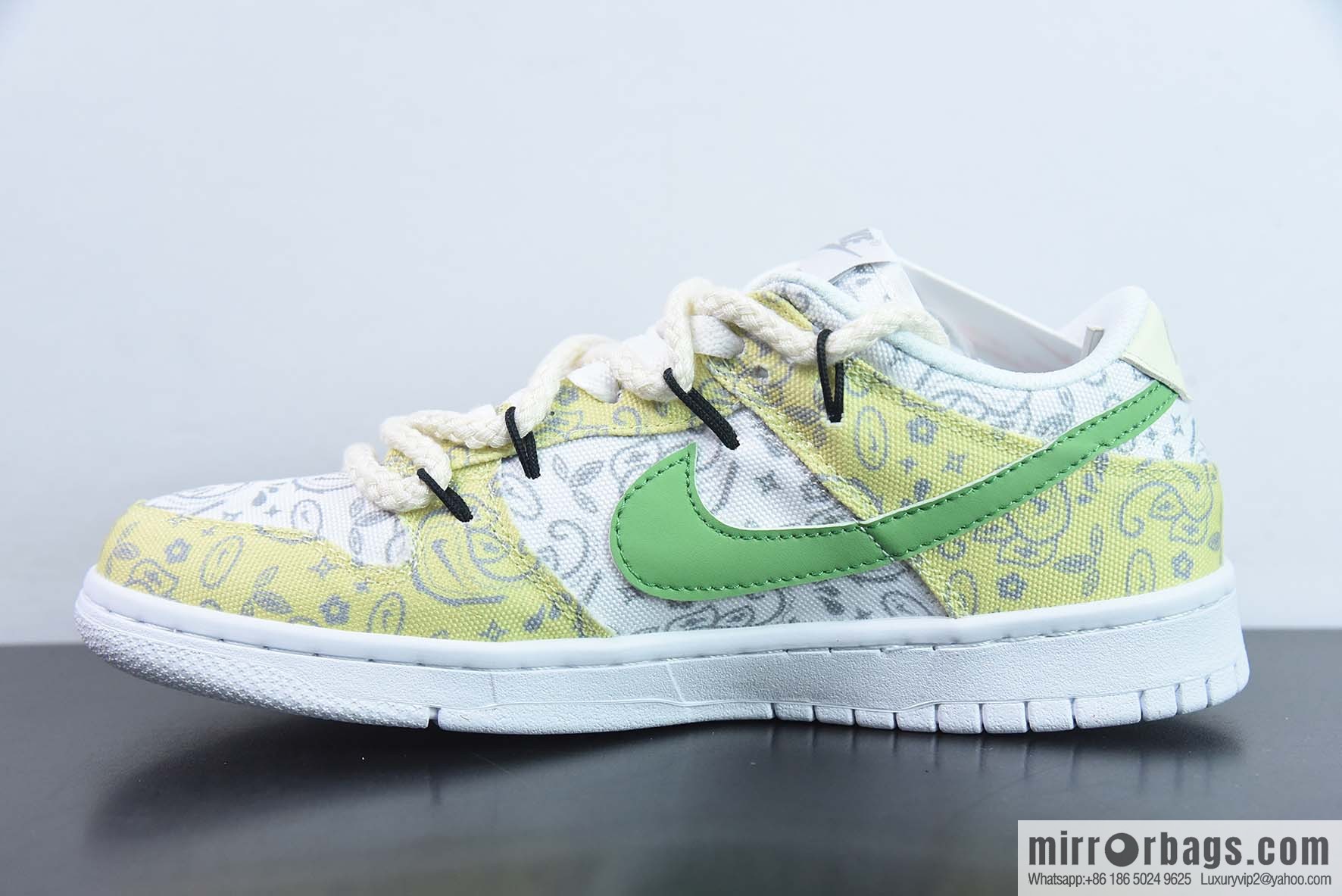 Nike SB Dunk Low custom straps, dunk series Vintage low-top casual sports skateboard shoes
