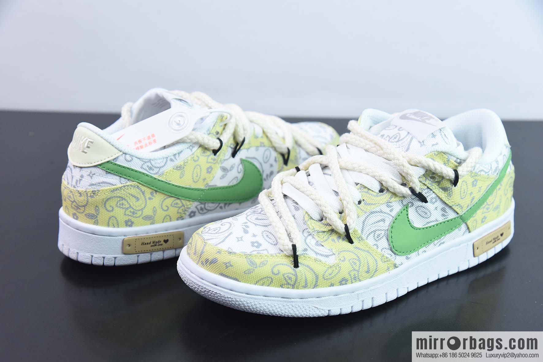Nike SB Dunk Low custom straps, dunk series Vintage low-top casual sports skateboard shoes