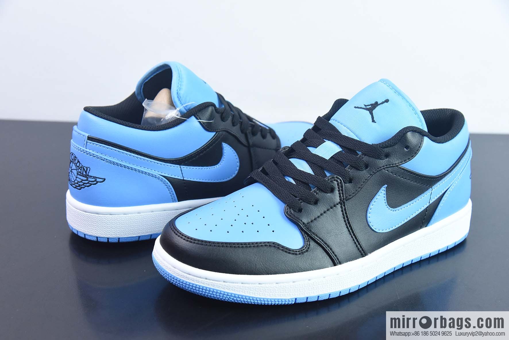 Air Jordan 1 Low black basket toe AJ1 Joe 1 low-top casual board shoes, item number: 553558 041