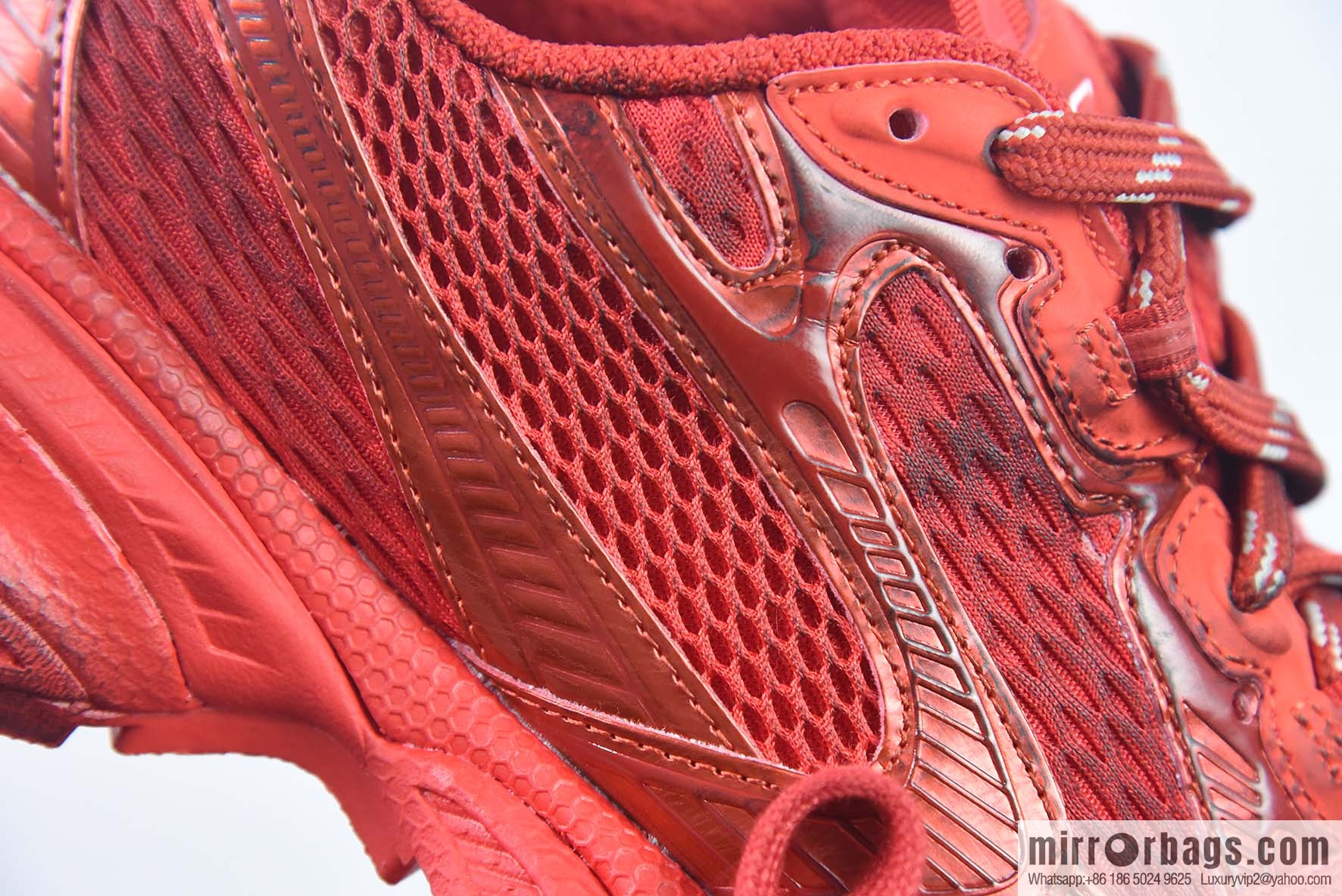 Balenciaga XXXL Balenciaga 3XL All Red Vintage Daddy Shoes