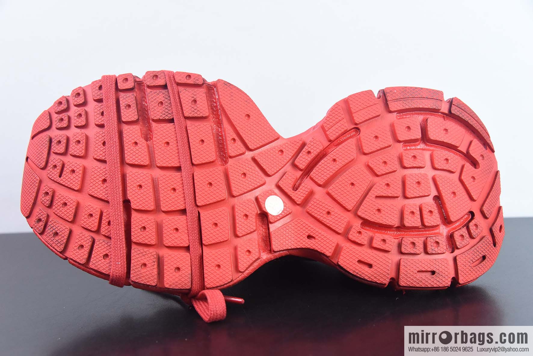 Balenciaga XXXL Balenciaga 3XL All Red Vintage Daddy Shoes