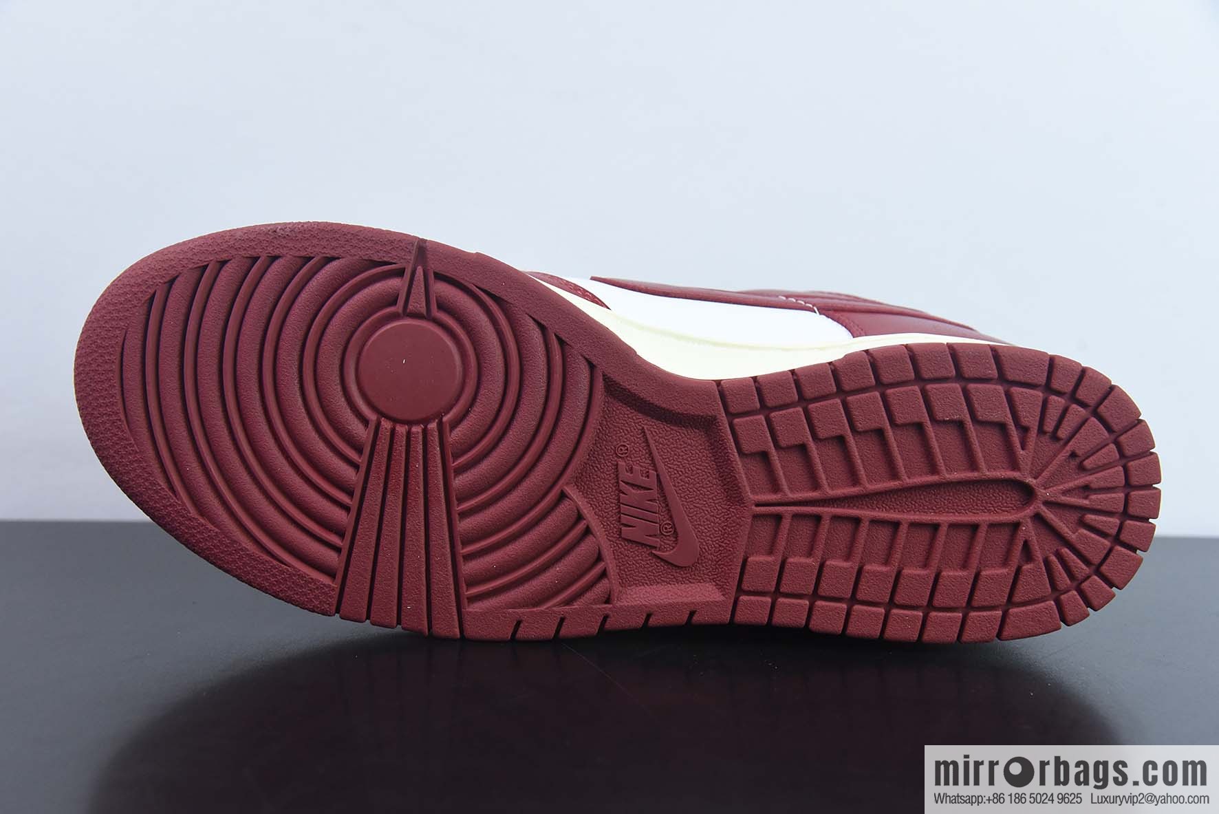 Nike Dunk Low red and white burgundy low-top PRM Vintage casual sports shoes item number: FJ4555-100