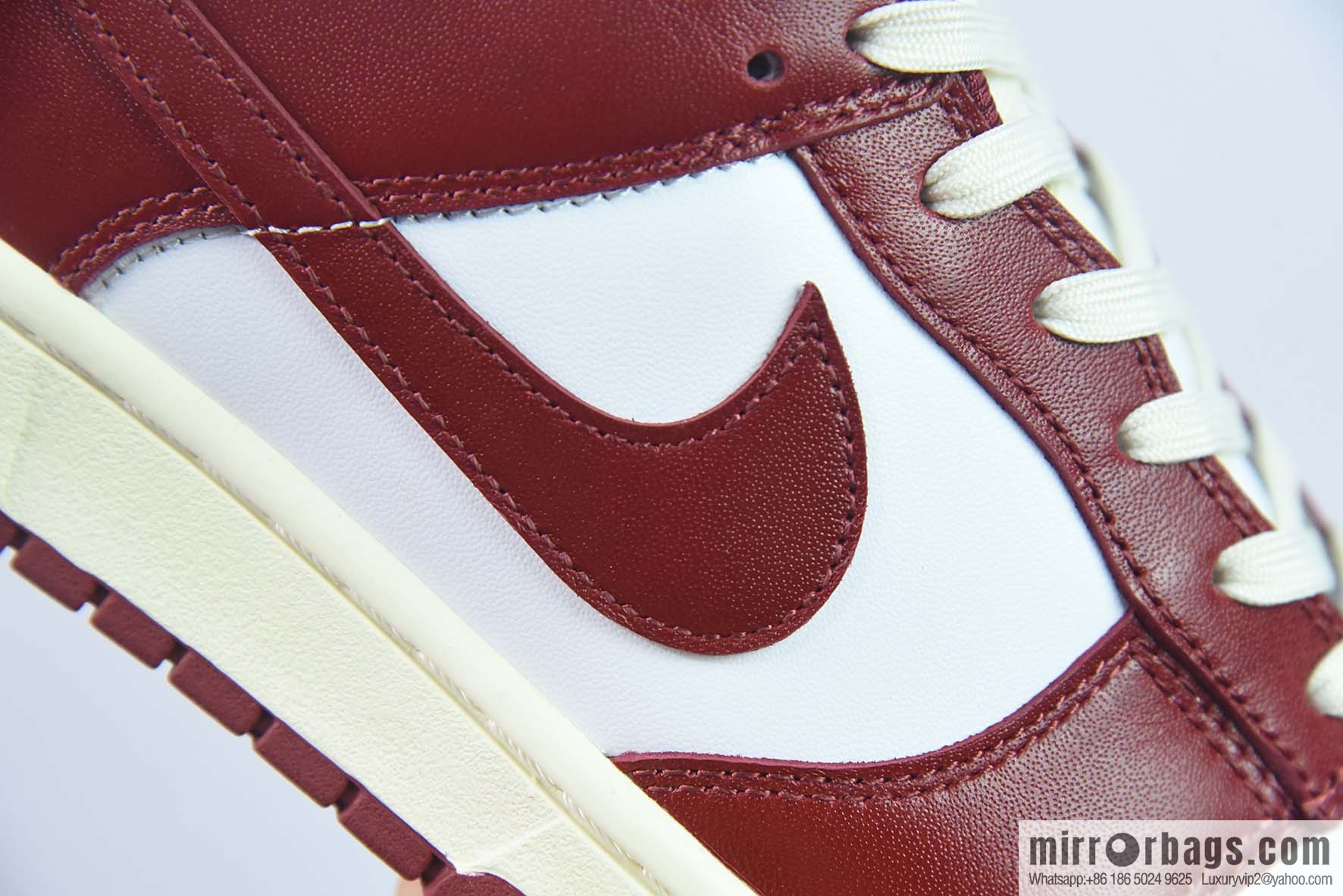 Nike Dunk Low red and white burgundy low-top PRM Vintage casual sports shoes item number: FJ4555-100