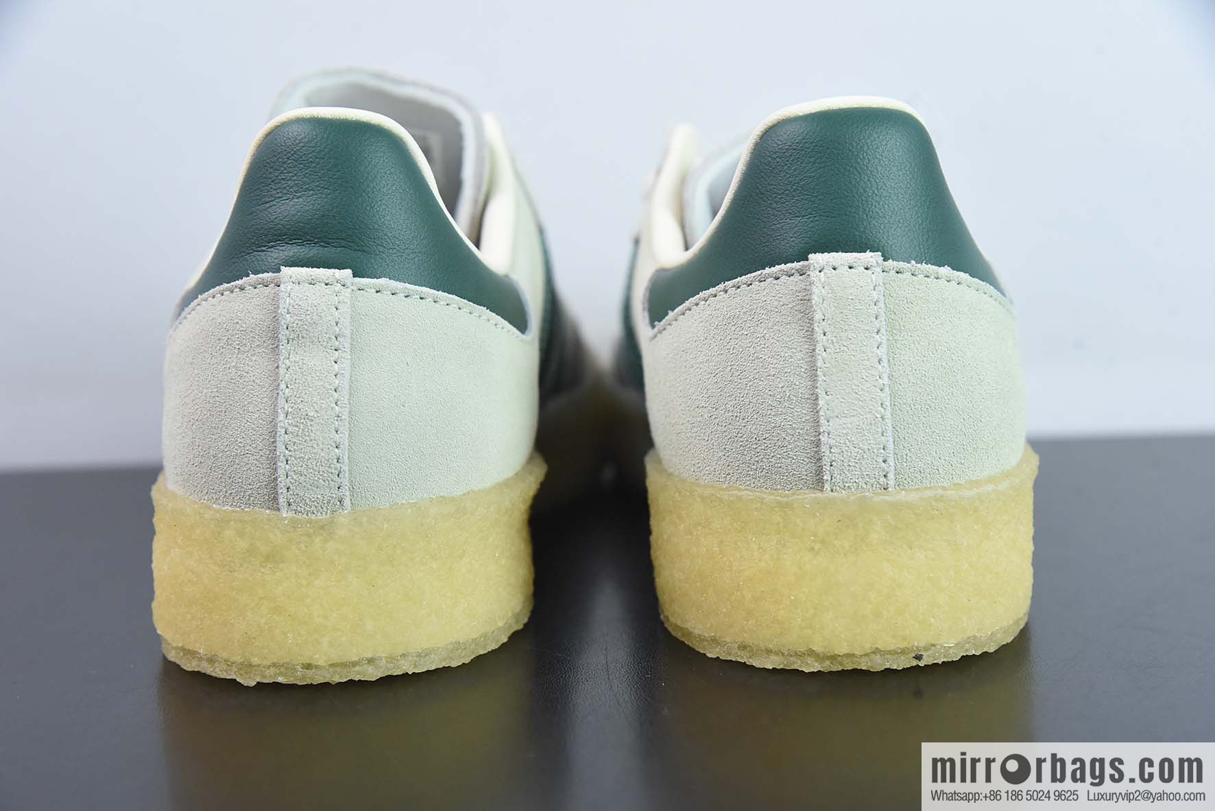 Adi KITH x Clarks x Adidas Originals 8th Street Samba board shoes, Samba KITH three-party joint model, item number: ID7297